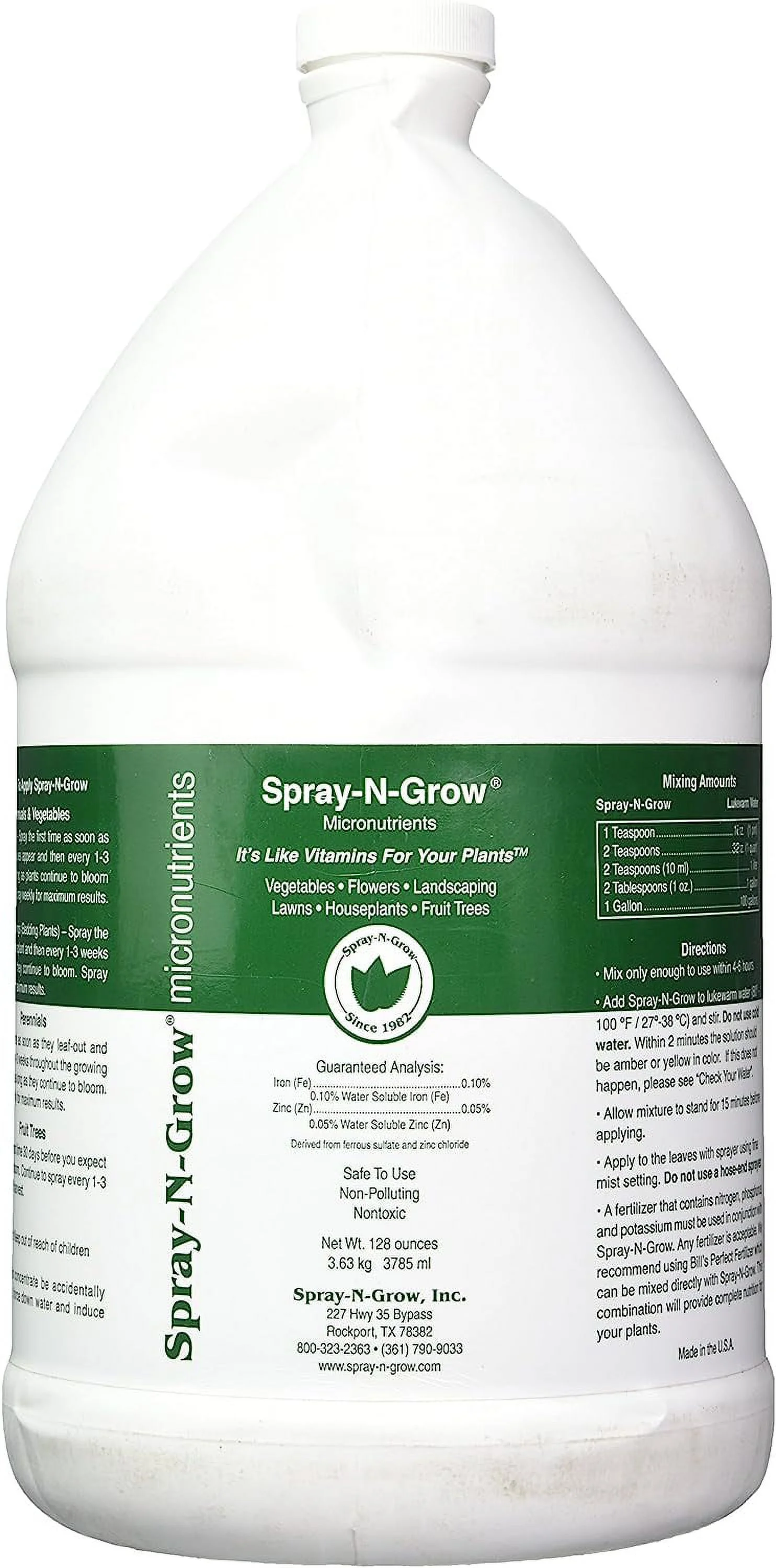 Micronutrients Complex, 1 gallon