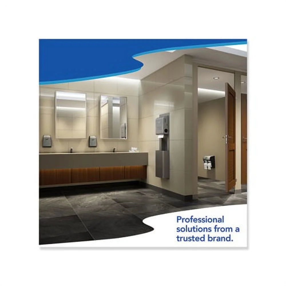 Scott Containers, Essential Standard Roll Bathroom Tissue Septic Safe, 1-Ply, White, 1210 Sheets/Roll, 80 Rolls/Carton, Tissue Paper