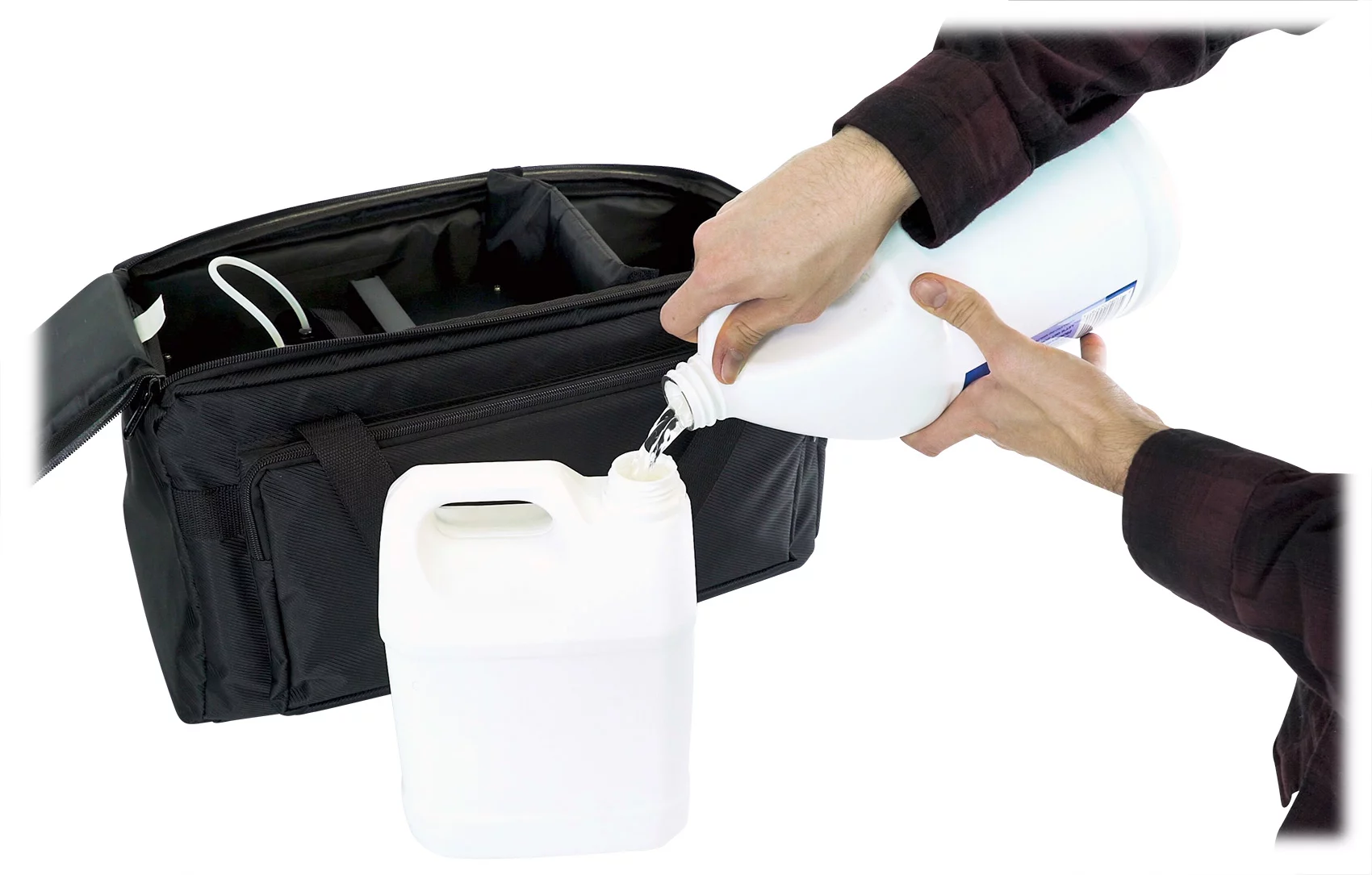 10) American DJ MOD STQ Compact DMX Par Lights w/Remote+Facade+Hazer+Fogger+Bags