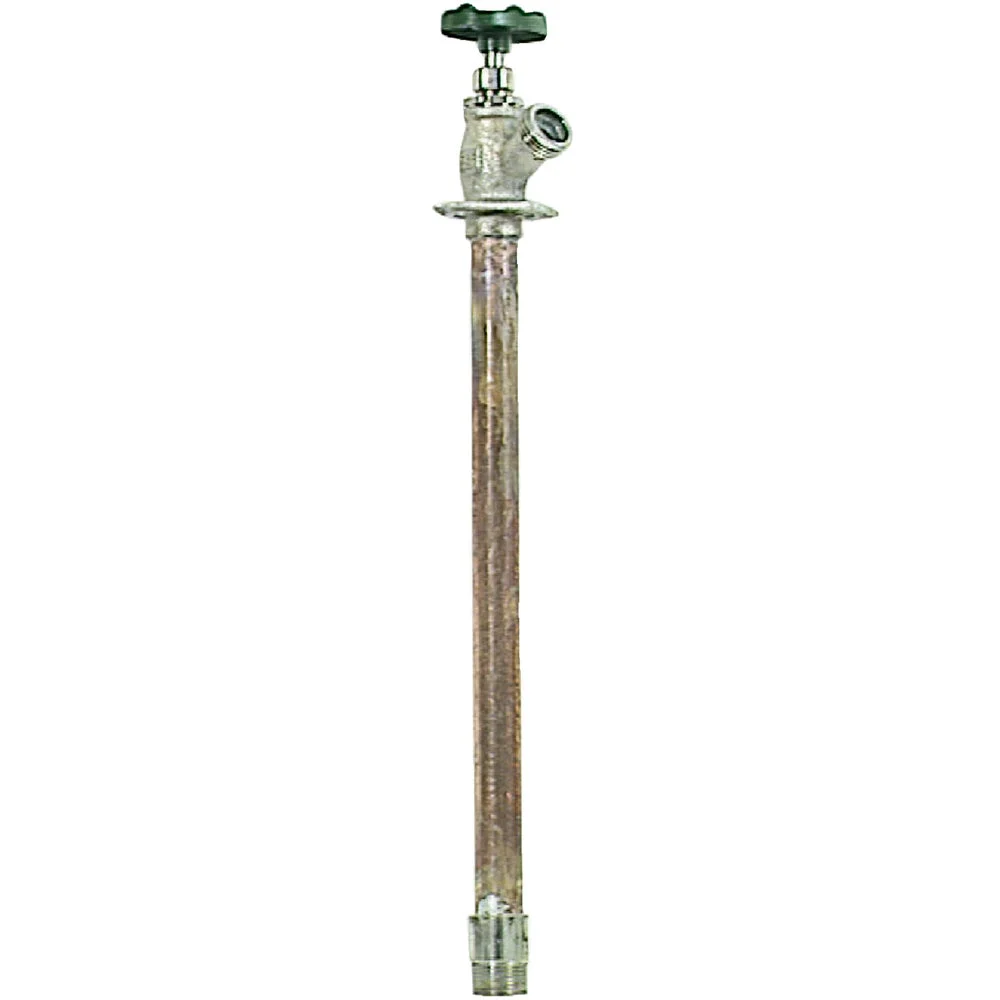 1 PK, Arrowhead Brass 455-12LF-Arrowhead Brass 1/2 In. FIP In. x 3/4 In. MIP x 12 In. Standard Frost Free Wall Hydrant