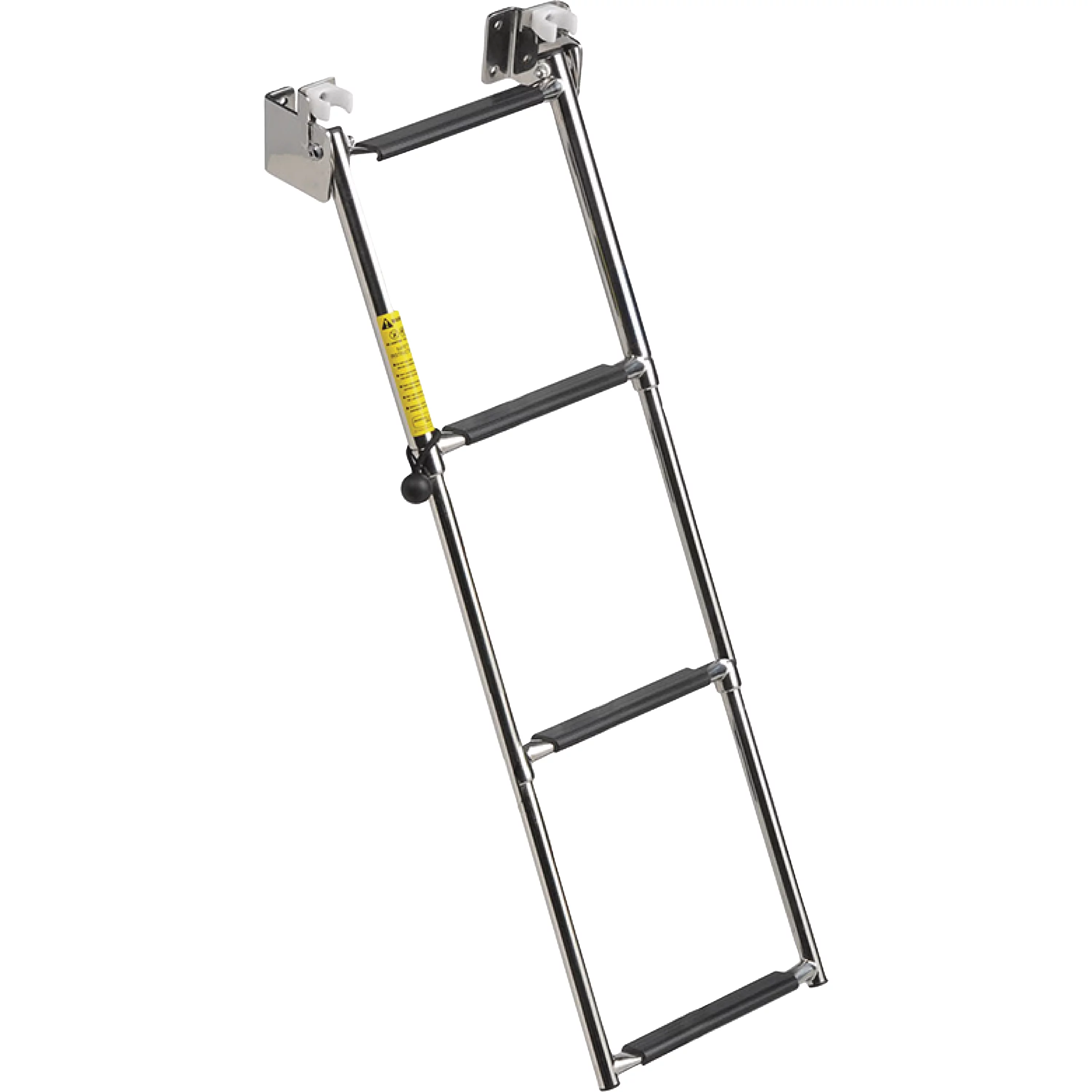 Garelick Eez-In 3-19684 Telescoping Transom Ladder, 4-Step