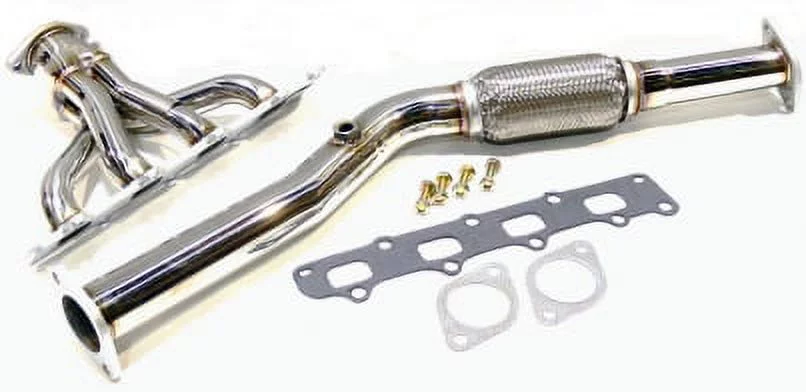 OBX Header Fits For 06 07 08 Pontiac G6 G5 Solstice, 06 Chevy Cobalt SS ECOTEC, 06 Chevy HHR, 07 Saturn VUE Dual VVT 2.4L