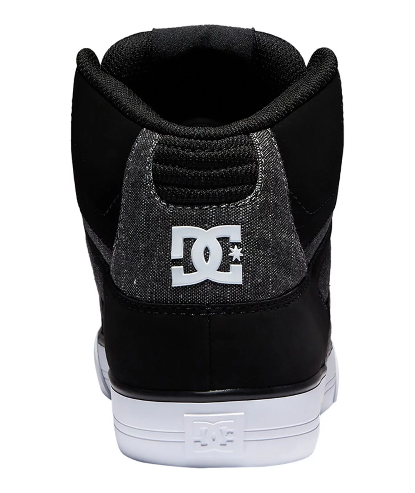 DC Shoes Mens Pure High-Top Shoes Black/Battleship - ADYS400043-BTT 13 BLACK/BATTLESHIP