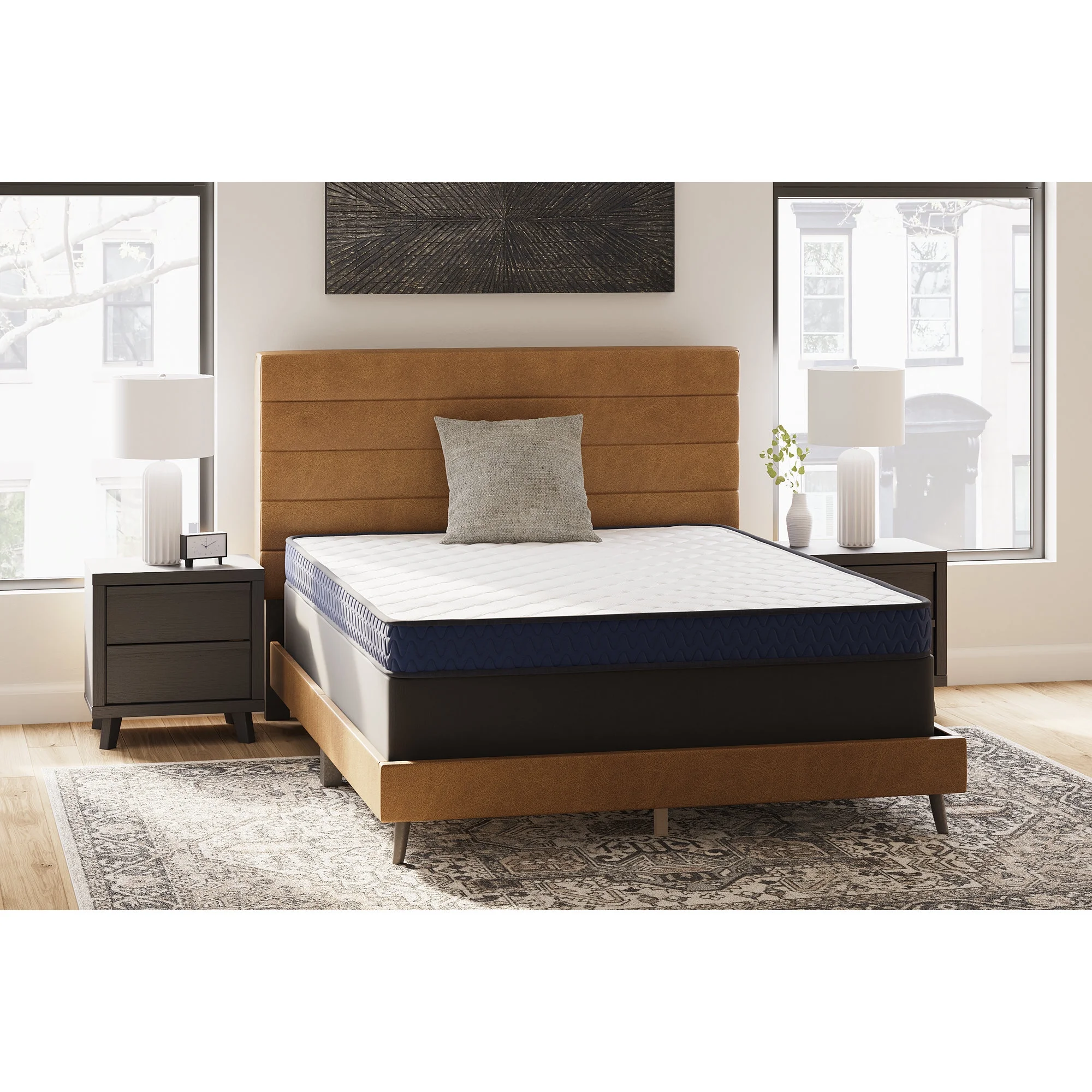 Signature Design by Ashley Firm Full Foam Mattress, White