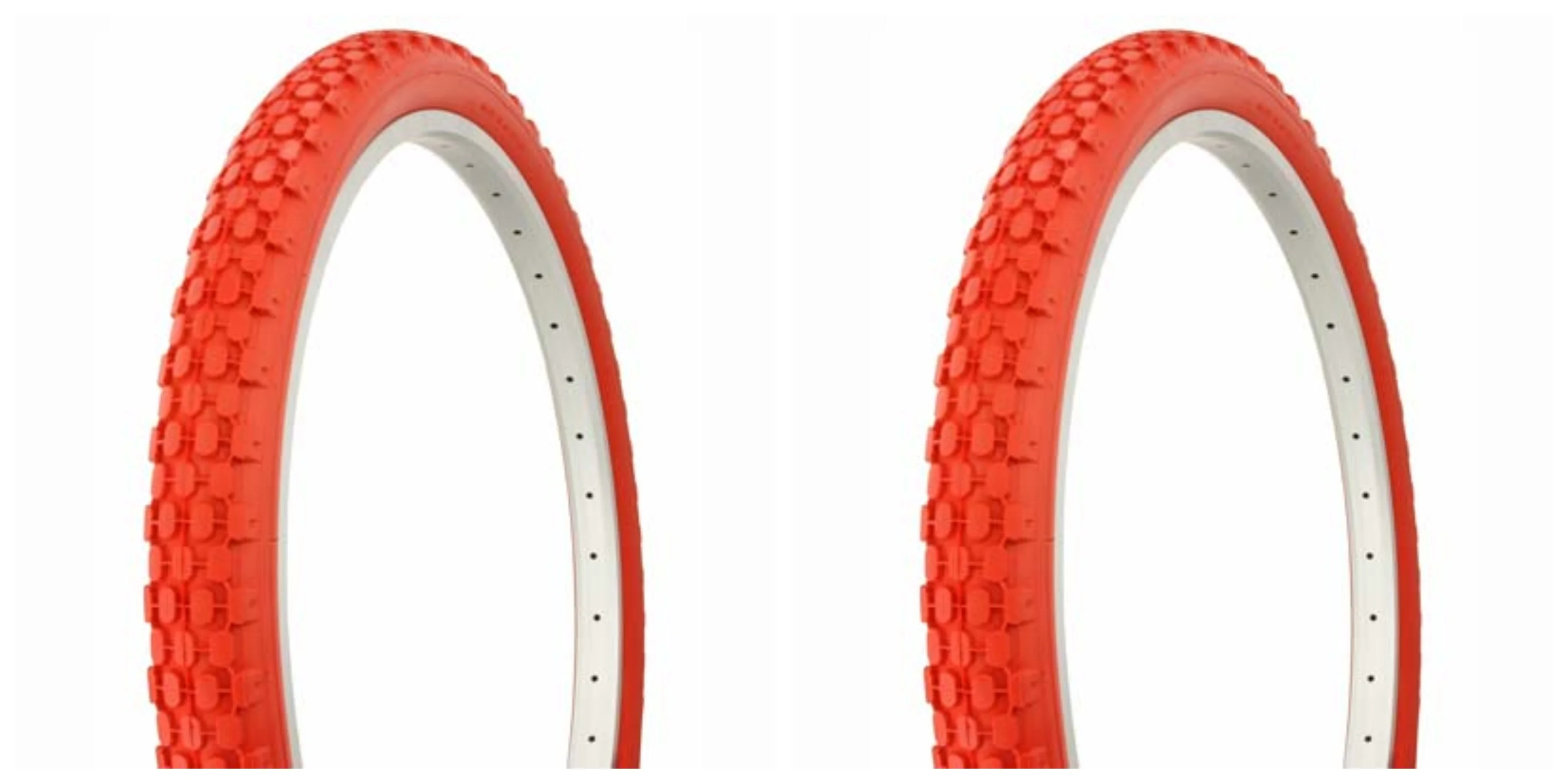 bike two Tire Duro 26 x 2.125 Red/Red Side Wall HF-851.bicycle tires