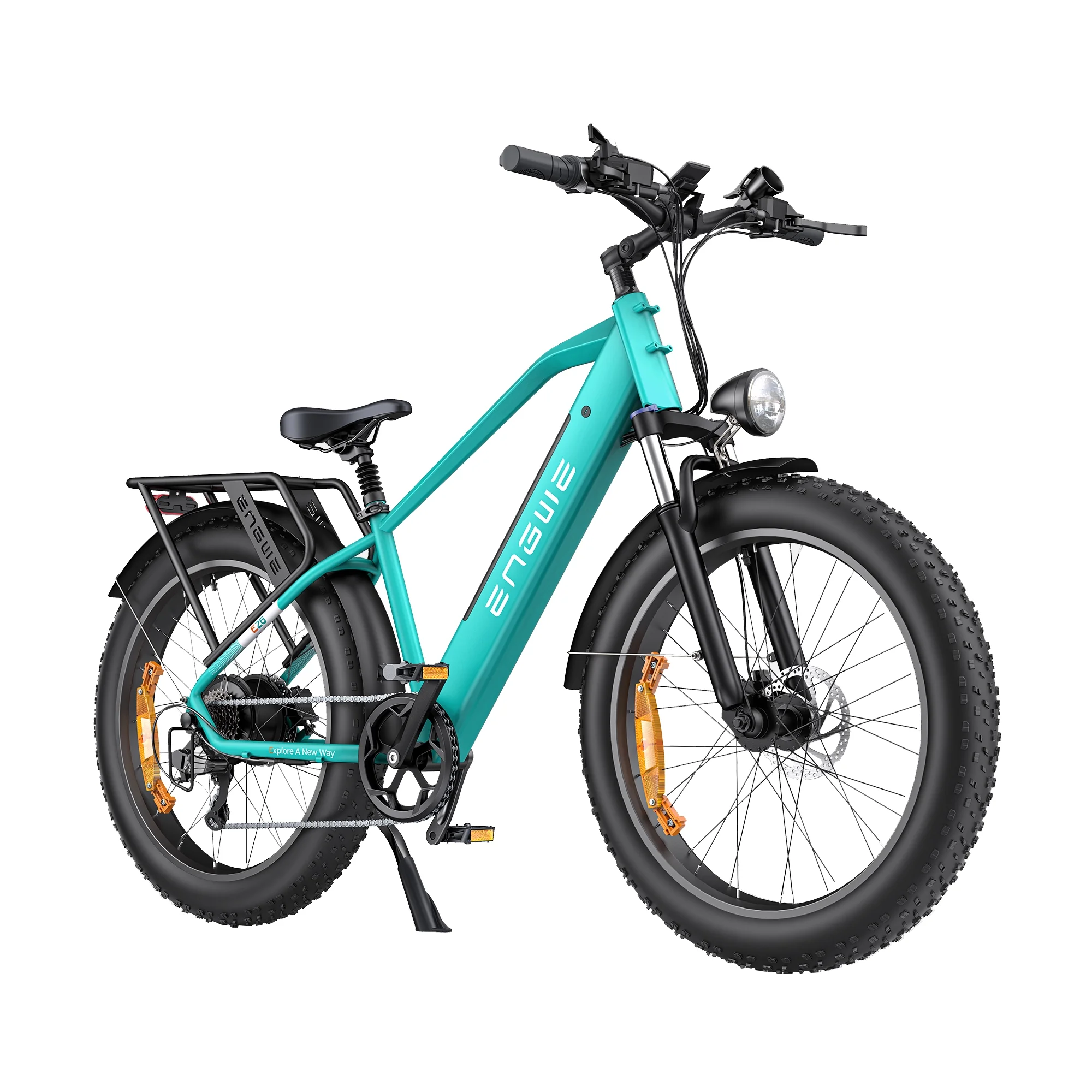 ENGWE E26 750W Adult Electric Bike(Green), 