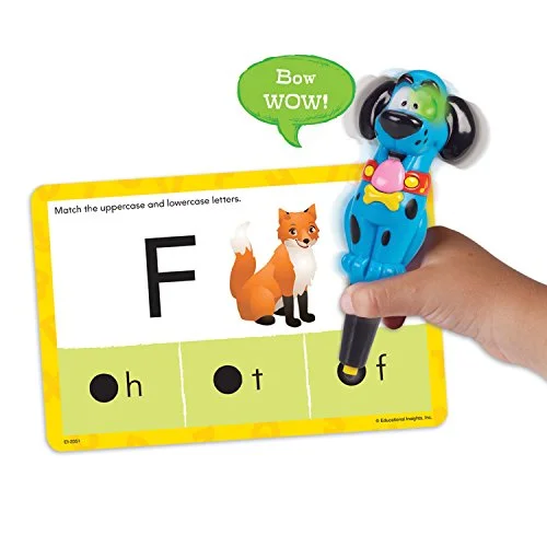 EDUCATIONAL INSIGHTS HOT DOTS JR. THE ALPHABET CARD SET