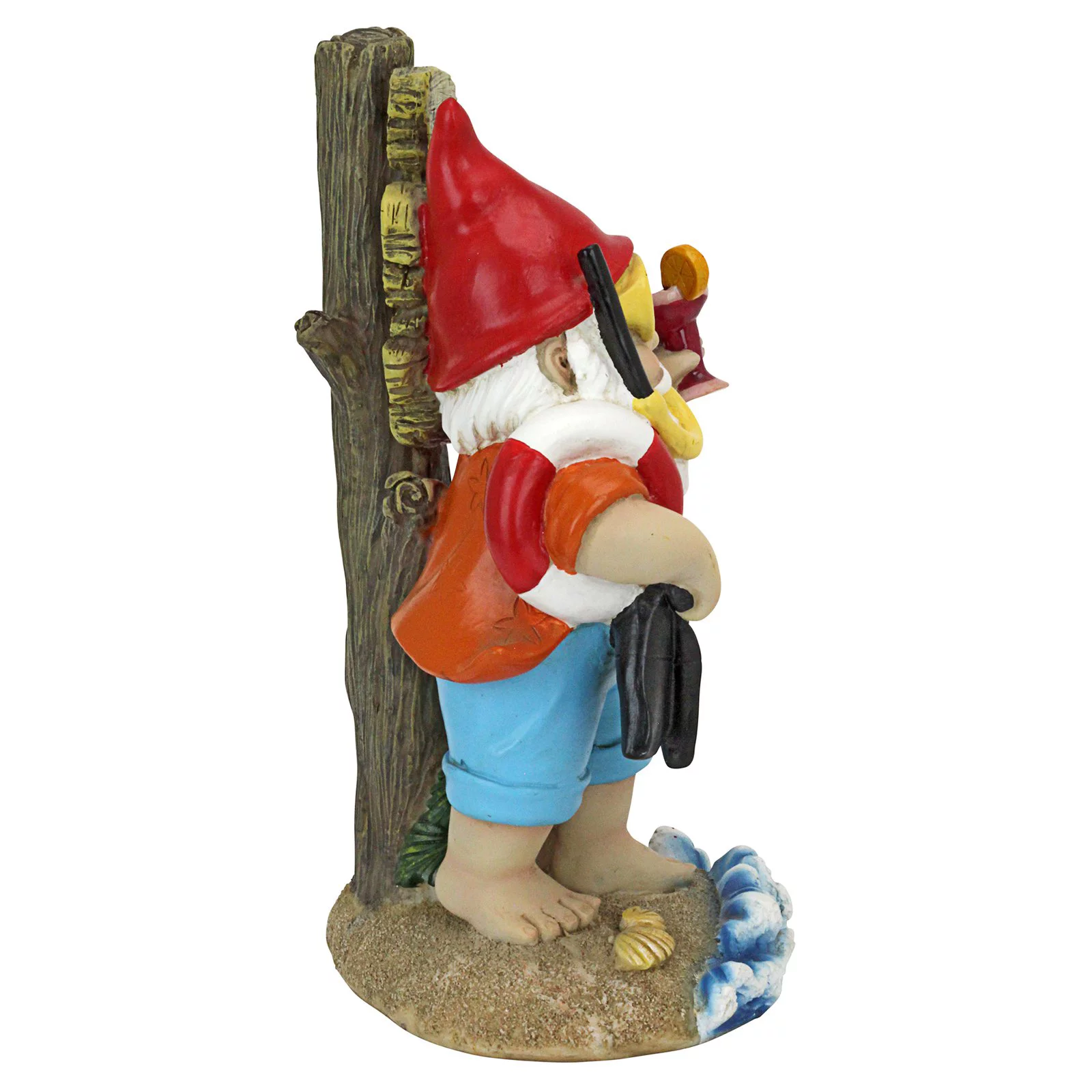 Design Toscano Happy Hour Tropical Garden Gnome Statue