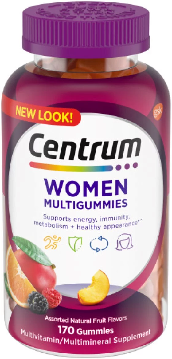 6 Pack - Centrum MultiGummies Gummy Multivitamin for Women,