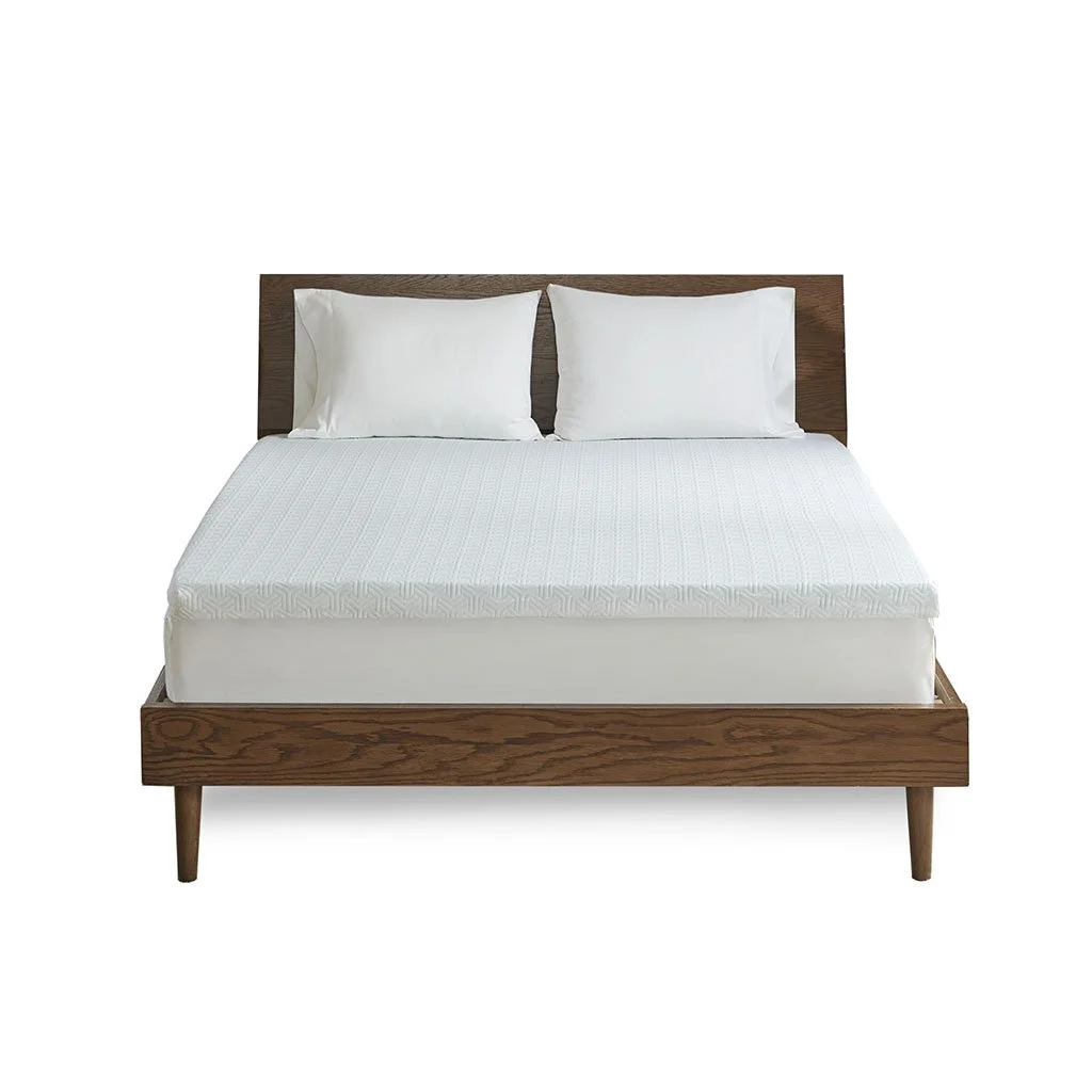 Gracie Mills Arroyo 2-inch Gel Memory Foam Mattress Topper with Moisture-Wicking Cover - GRACE-6259