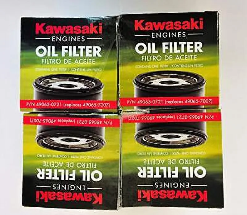 Kawasaki 49065-7007 Oil Filter (4 Pack)