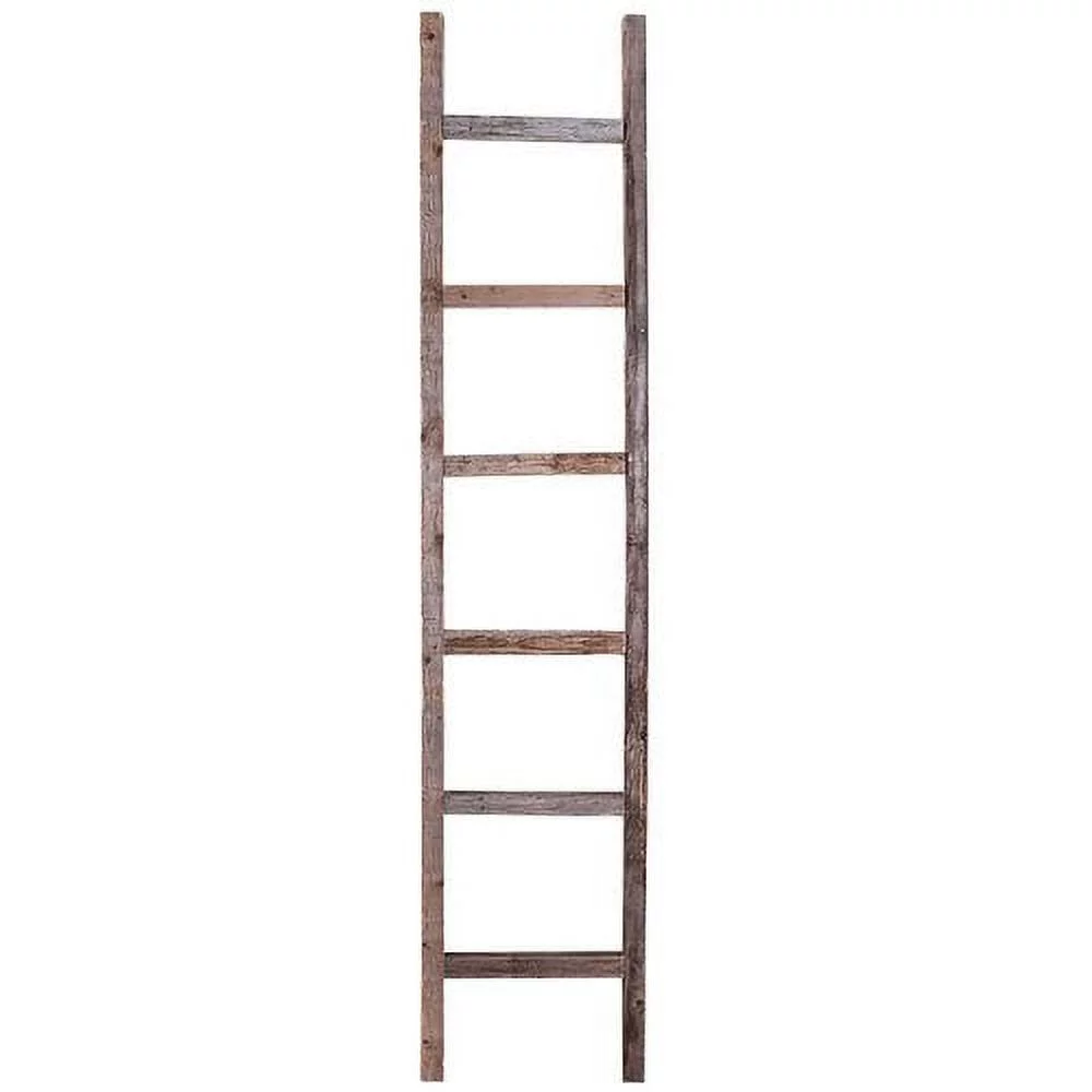 BarnwoodUSA Rustic 6 ft Blanket Ladder