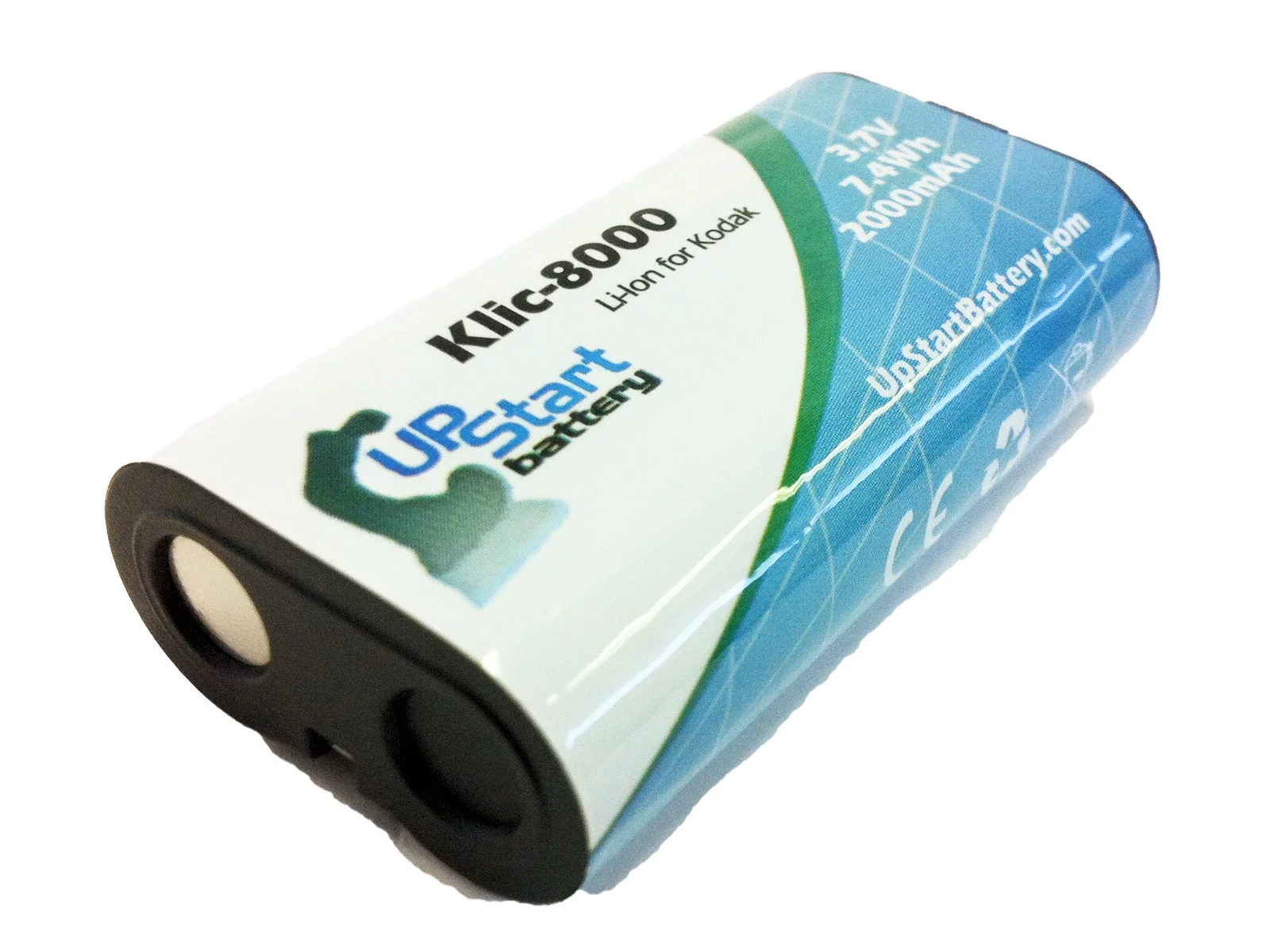 Kodak Easyshare Z712 IS Battery - Replacement for Kodak KLIC-8000 Digital Camera Battery (2000mAh, 3.7V, Lithium-Ion)