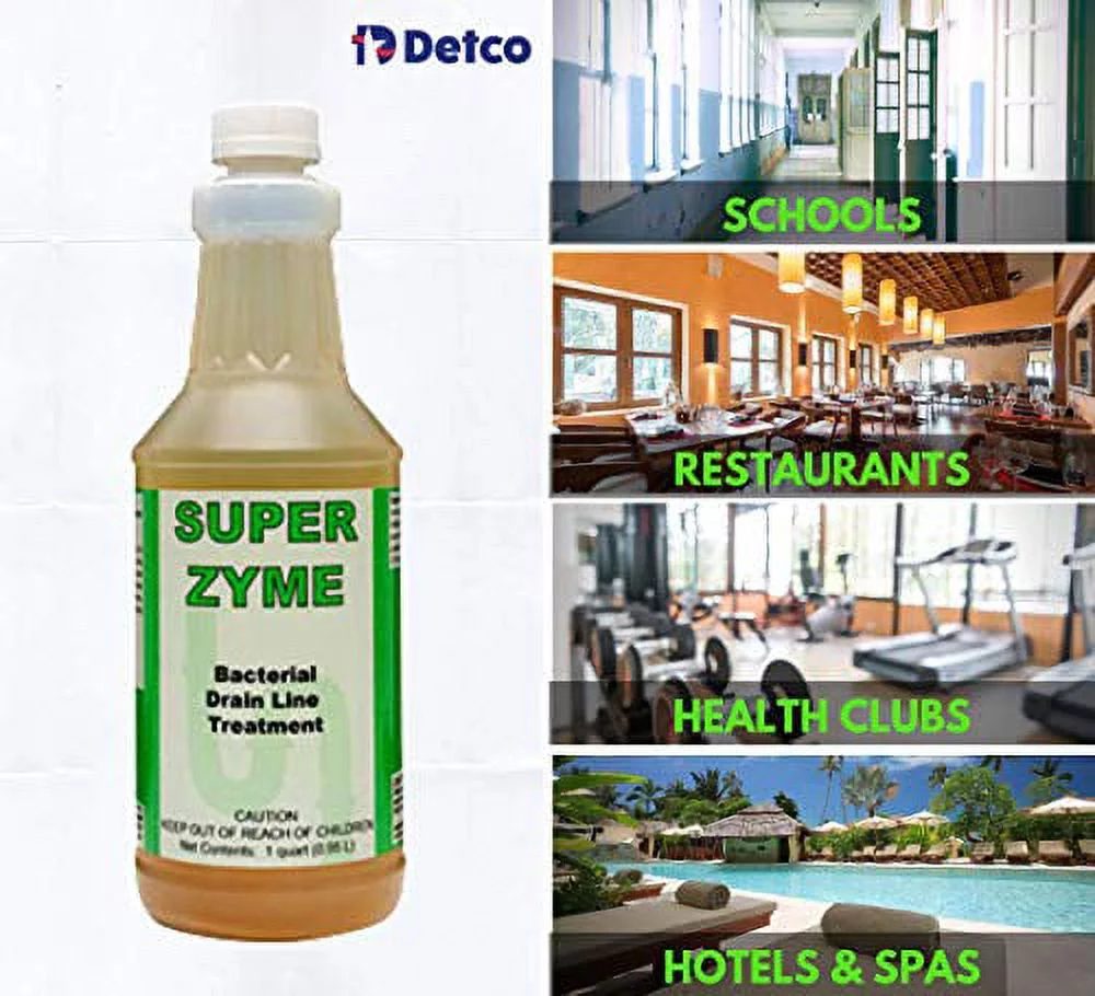 DETCO-Super Zyme - Bacterial Drain Line Treatment