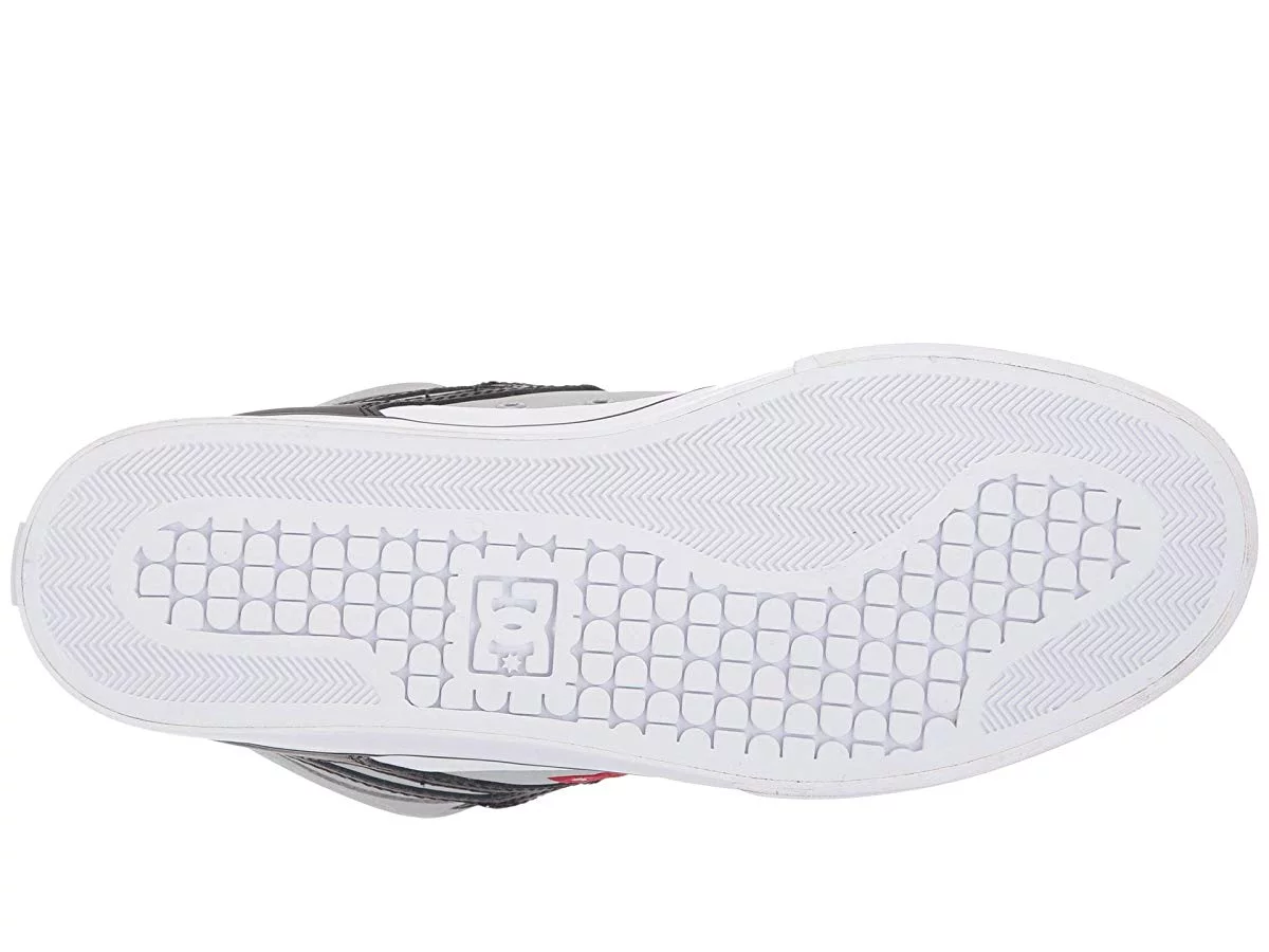 DC Pure High-Top WC Grey/Black/Red