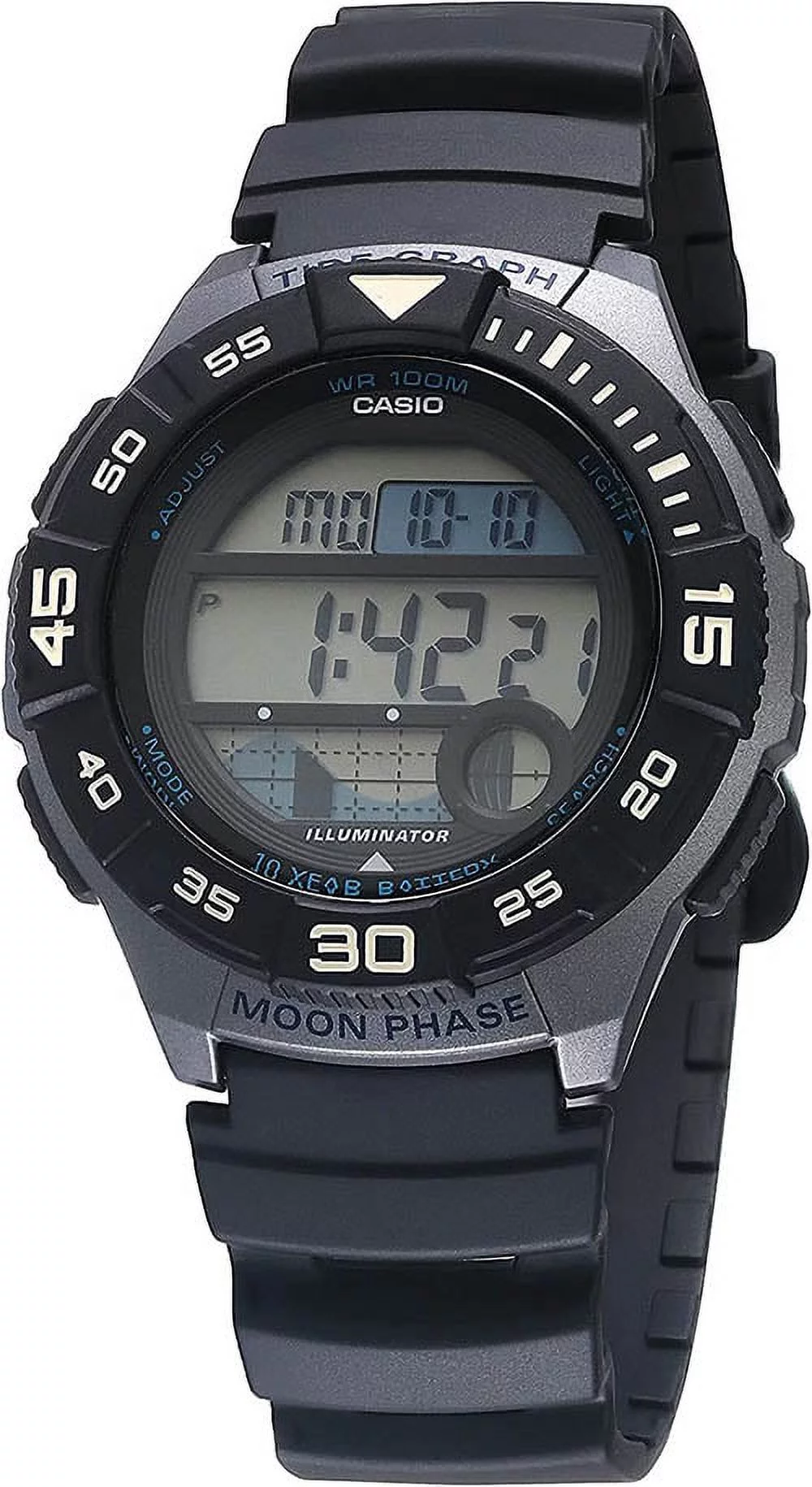 Casio Men's Sport Marine Watch, Black WS1100H-1AV