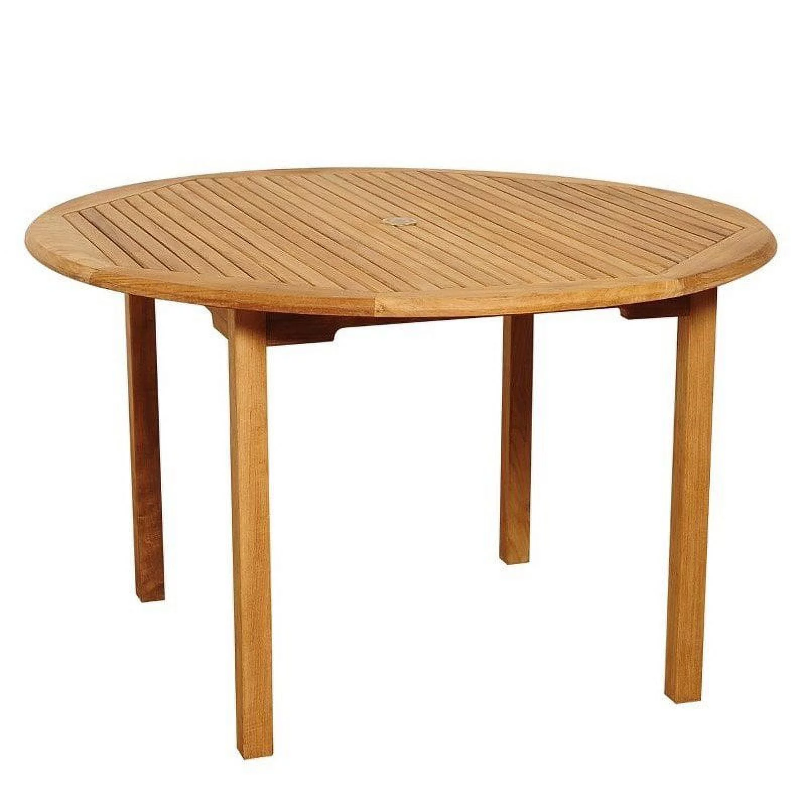 International Home Amazonia Teak 5 Piece Round Patio Dining Set