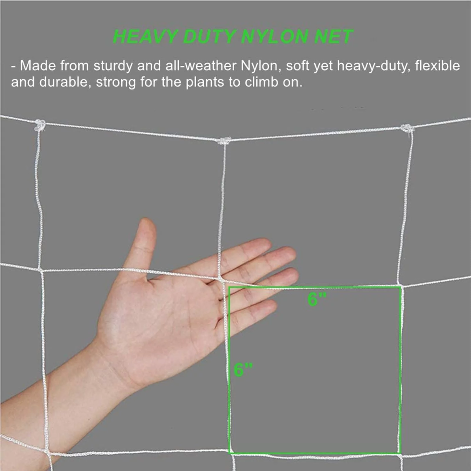 iju7gthy Folding Chairs for Outside Heavy Duty 4th of July Party Heavy Duty Plant Trelli Netting Vine Climbing Gr-Ow Support Net 5 X 60Ft