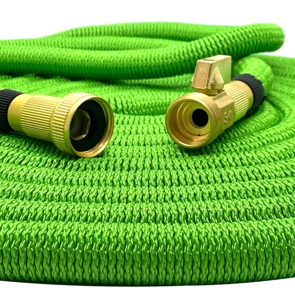 4X Stronger 100ft Garden Hose Expandable Heavy Duty Flexible Water Hose 3/4