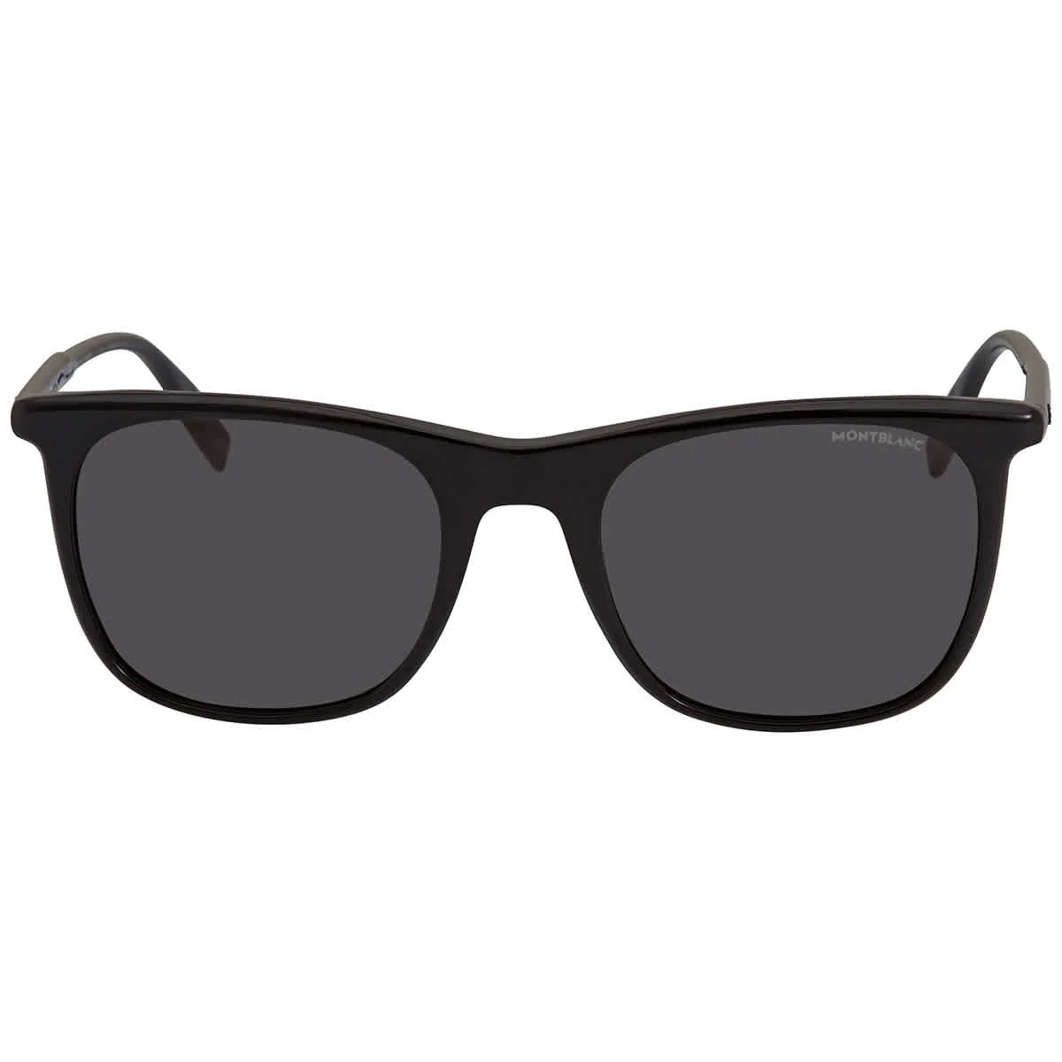 Montblanc Grey Square Men's Sunglasses MB0008S 001 53