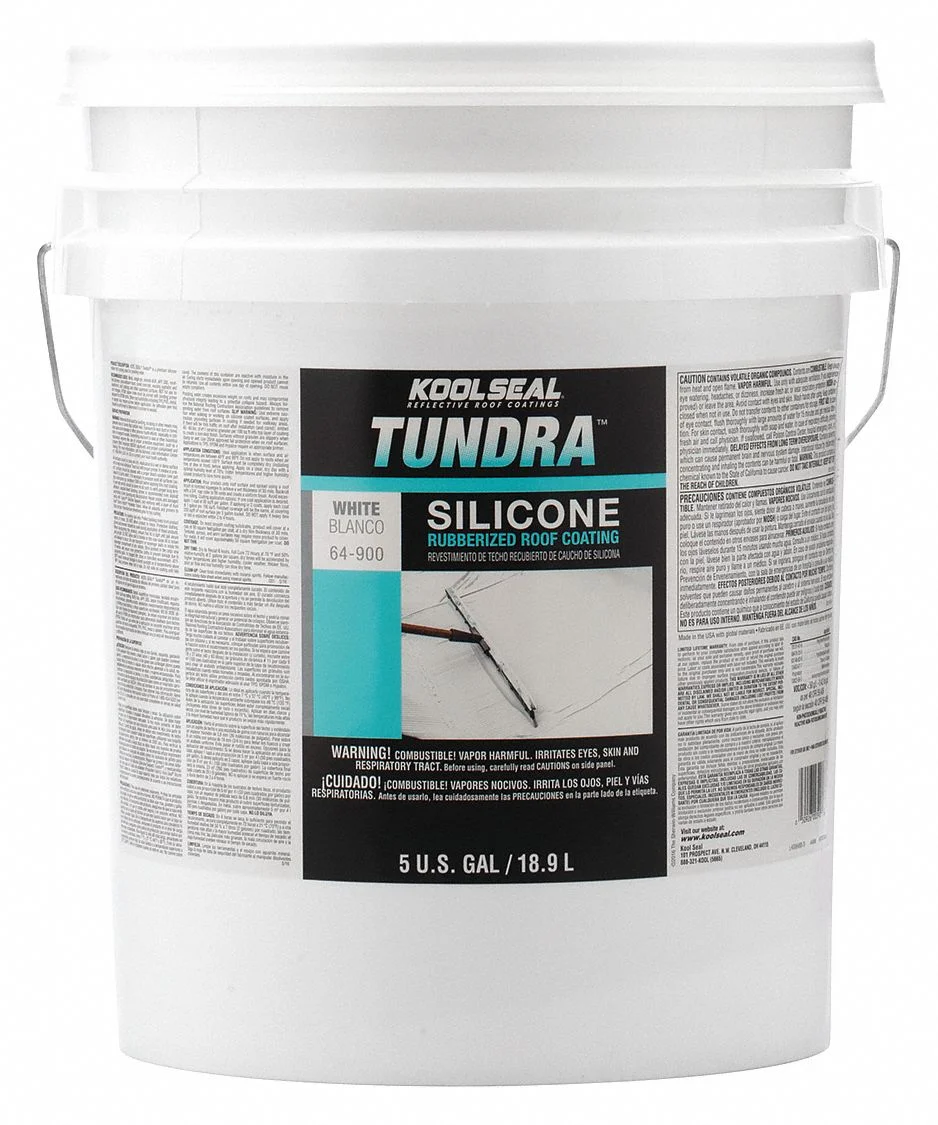 Kool Seal Roof Coating,Solvent Base,5 gal KS0064900-20