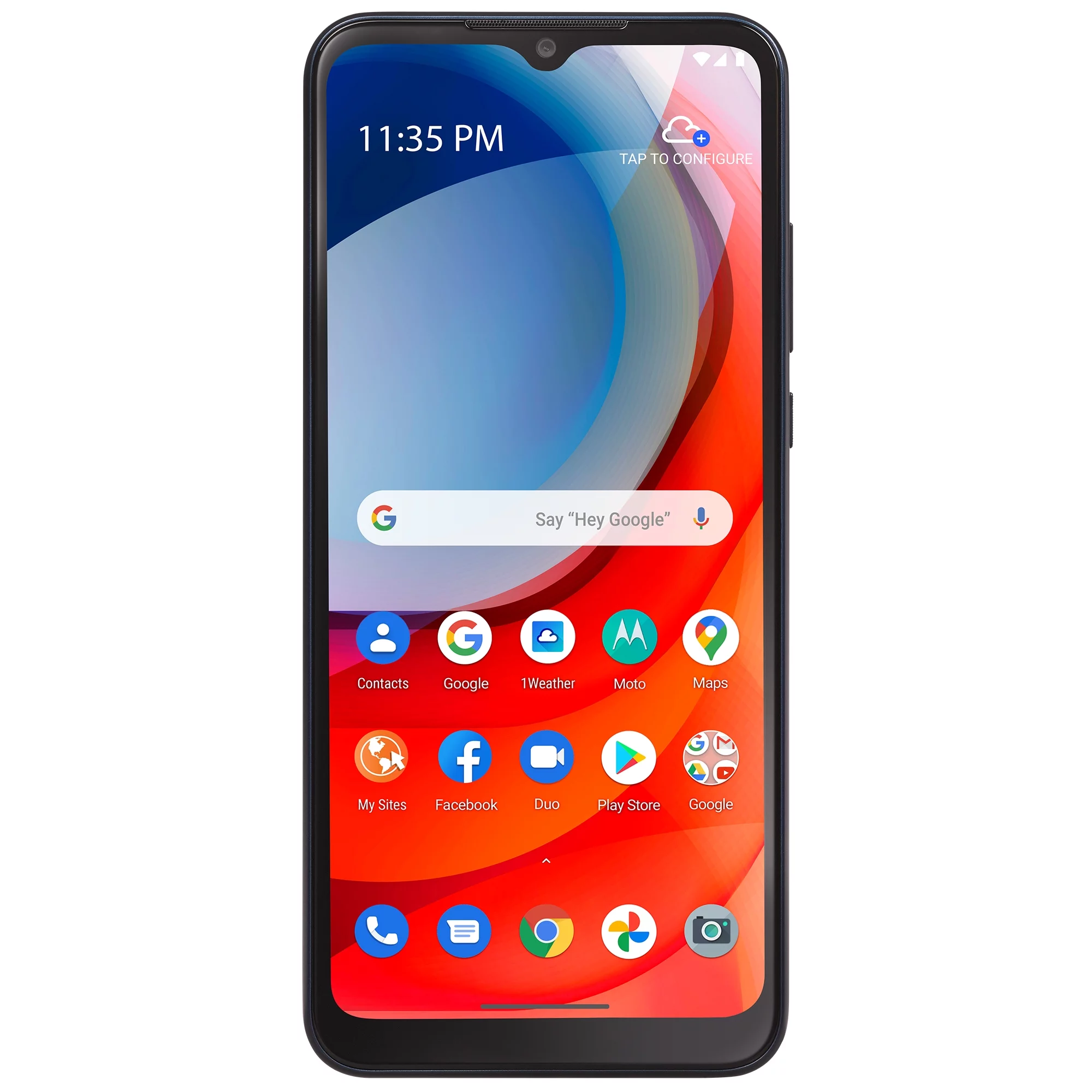 Walmart Family Mobile Motorola Moto G Play, 32GB, Blue - Prepaid Smartphone