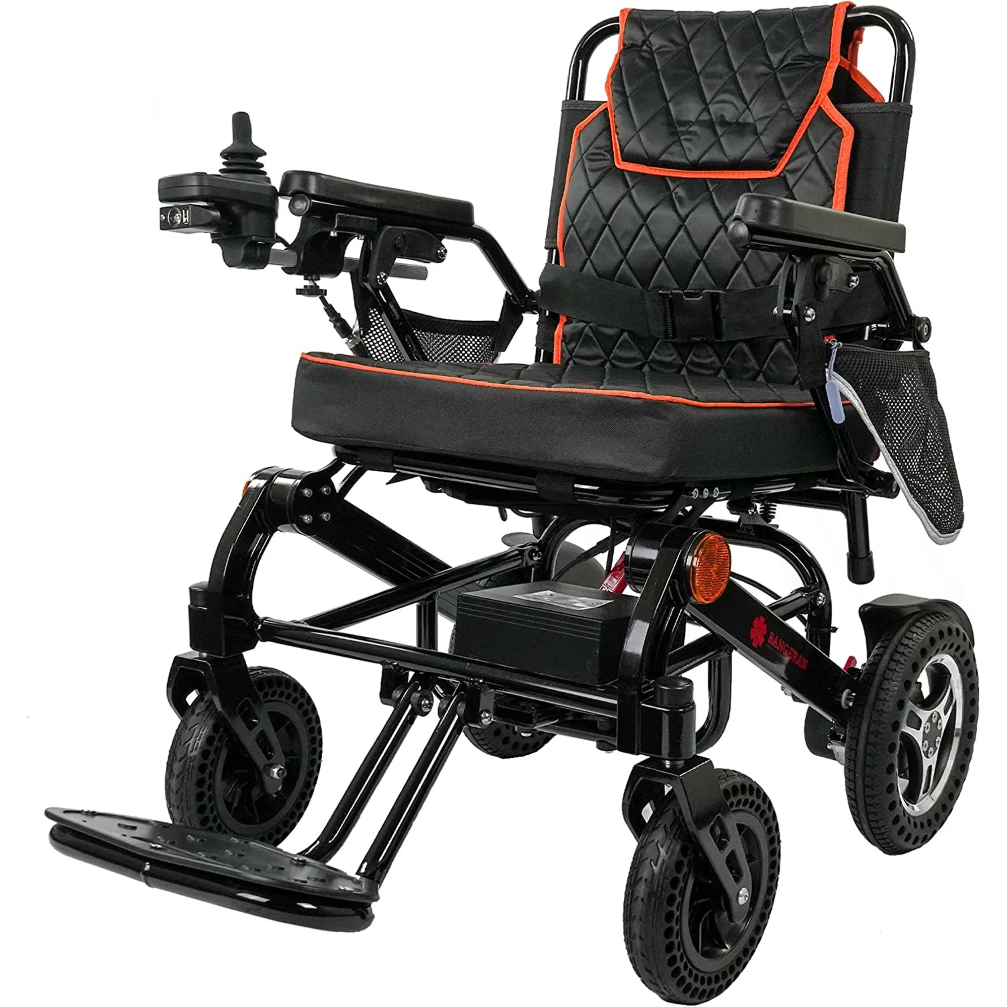 Bangeran - Pegasus Lightweight Portable Wheelchair – Durable and Portable Wheel chair - Mobility Wheelchair (Black)