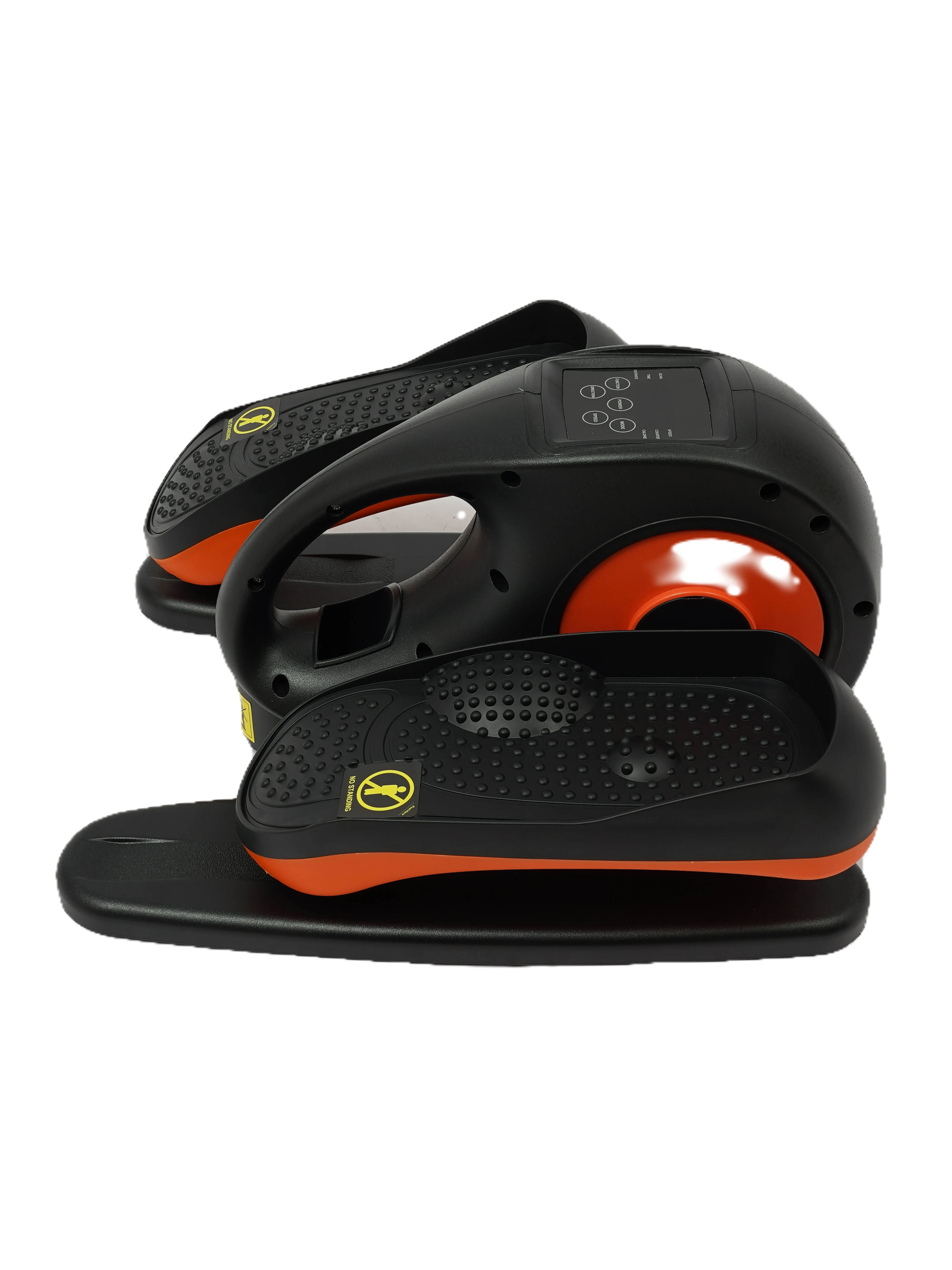 Home Use Under-Desk Elliptical Machine for Seniors, Lcd Screen Ellipse Leg Exerciser for Seniors Fully Assembled, Seated Pedal Exerciser W/Remote Control Electric Elliptical Trainer W/5-Level Speed