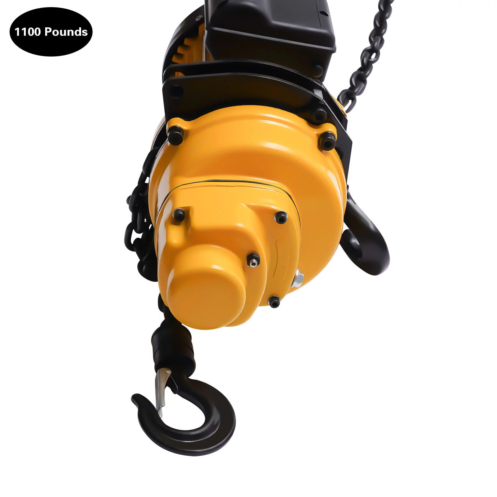 1/2Ton 1300W Electric Chain Hoist 1100Lb 13Ft Lifting Chain Hoist w/Wired Remote Control