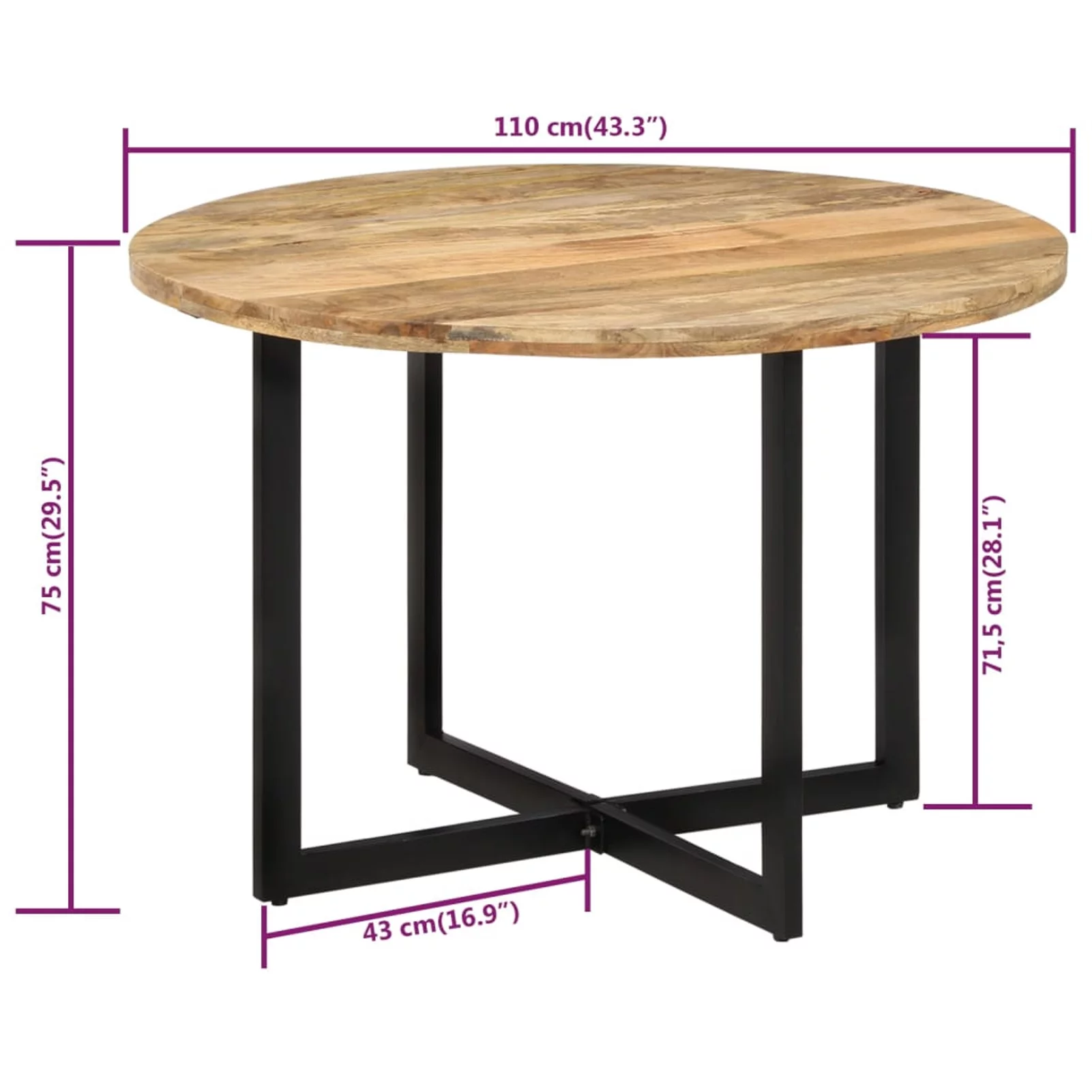 moobody Dining Table 43.3