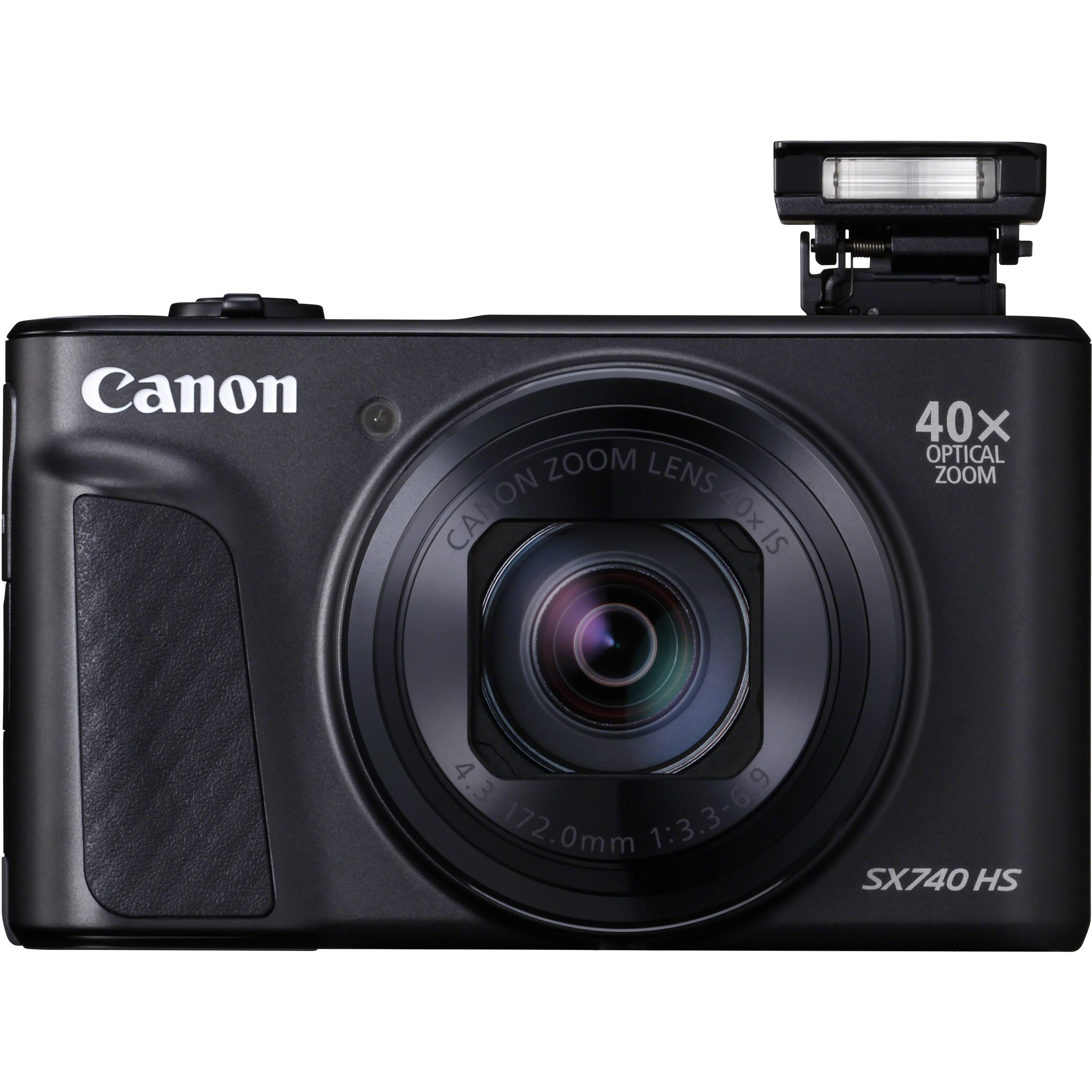 Canon PowerShot SX740 HS 20.3 Megapixel Compact Camera, Black
