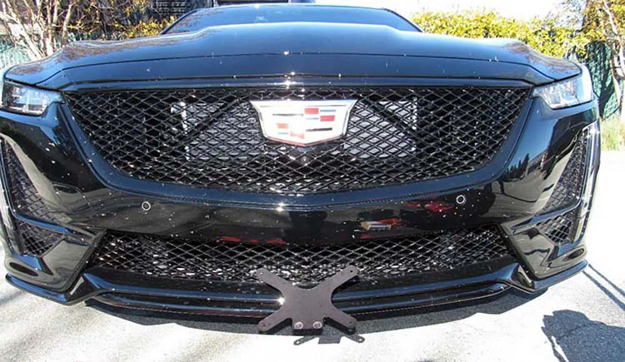 STO N SHO Front License Plate Bracket Compatible with 2019-2024 Cadillac CT5 All Models Except Blackwing (SNS278)