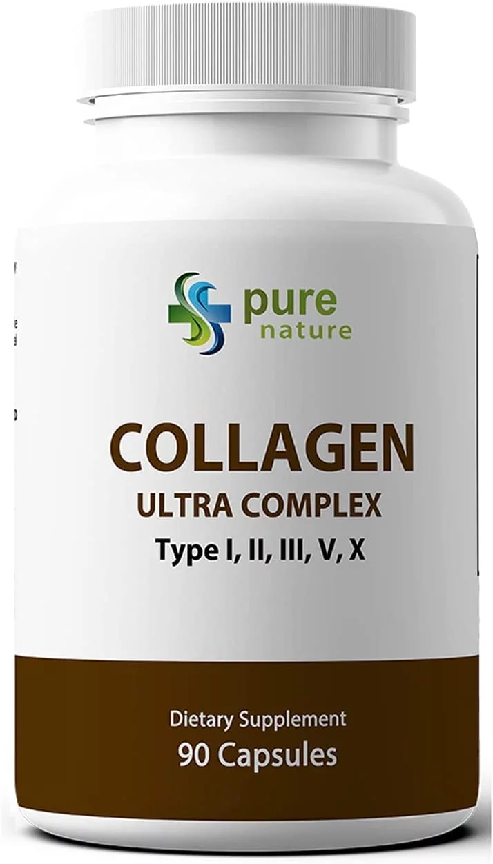 PureNature Collagen Ultra Complex Types I, II, III, V & X 90 Capsules (1)