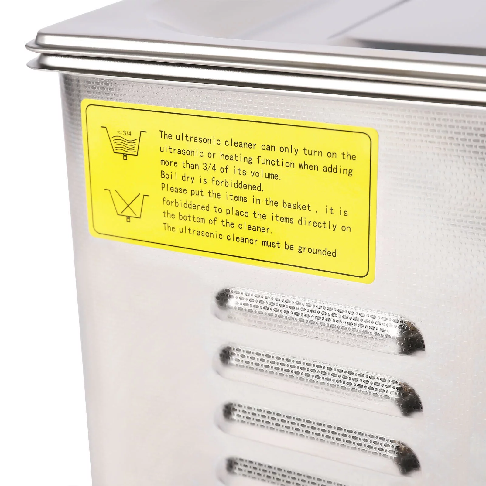 Commercial 10L 22L Ultrasonic Cleaner Industry Double Frequency Jewelry Glasses 0-80℃/0-176℉