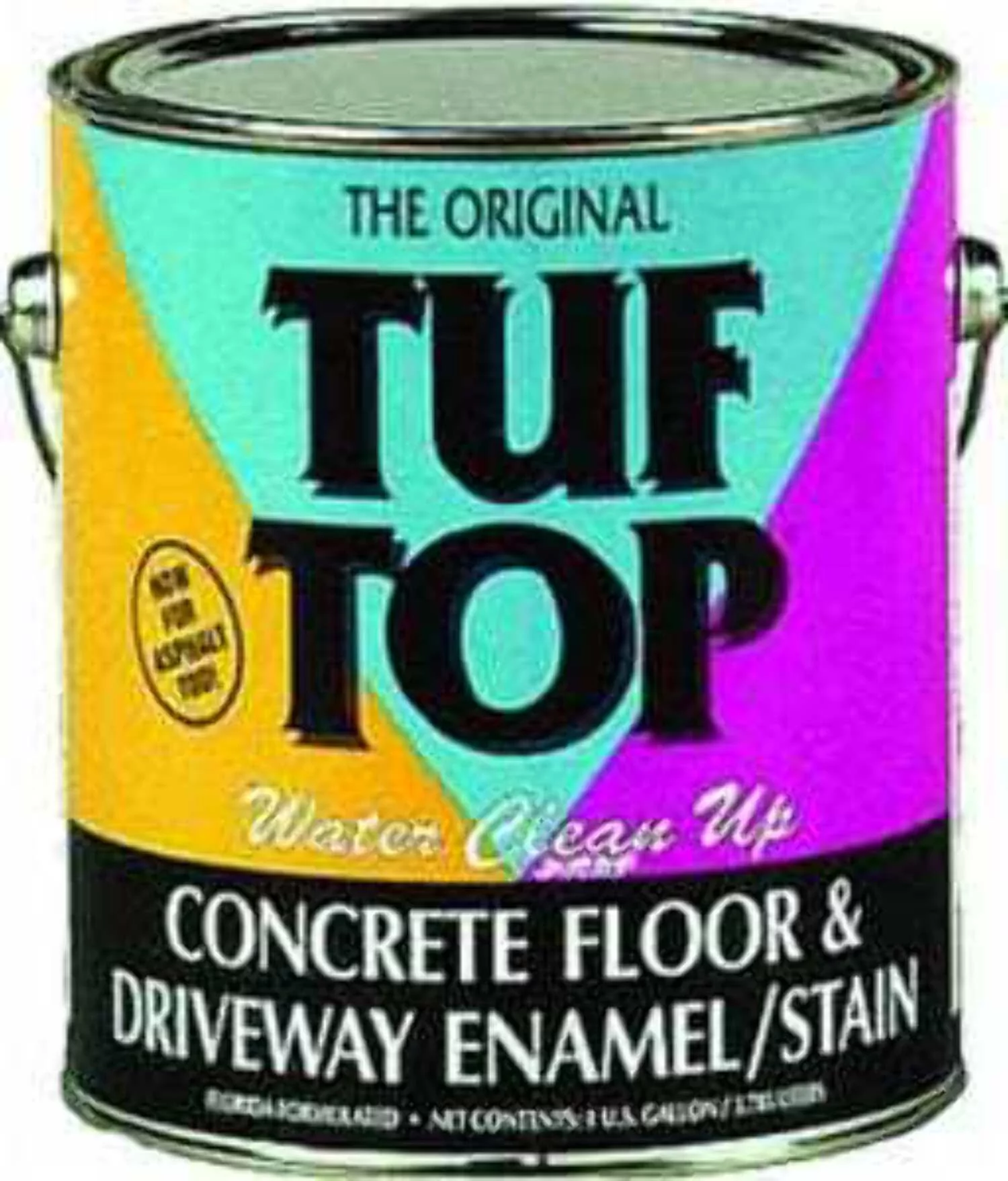 Tuf-Top Semi-Gloss Light Tint Water-Based Acrylic Latex Floor & Driveway Coating 1 gal