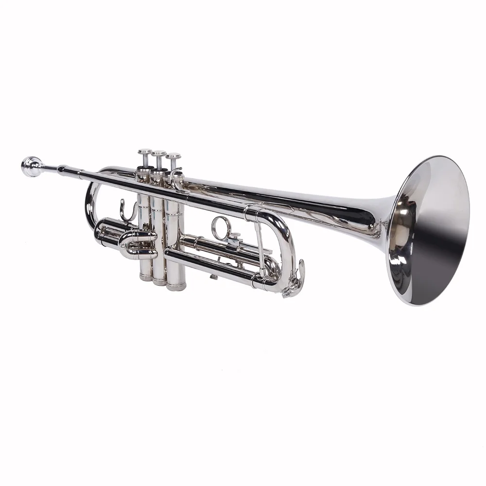 Trumpet Set for Students Beginner Bb Standard Brass Instrument ,DFITO Trumpet with Mouthpiece Gloves Set