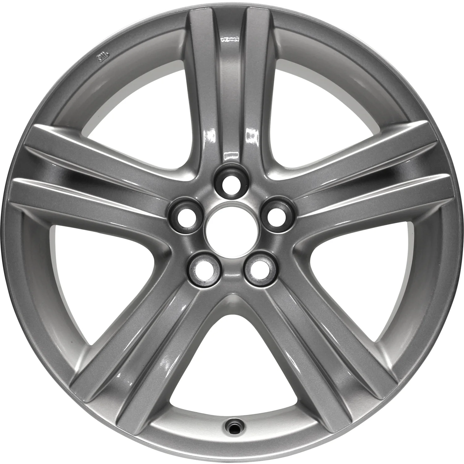 New Aftermarket Painted Silver Aluminum Wheel 17 x 7 4261102A20 fits 2009-2013 Toyota Corolla