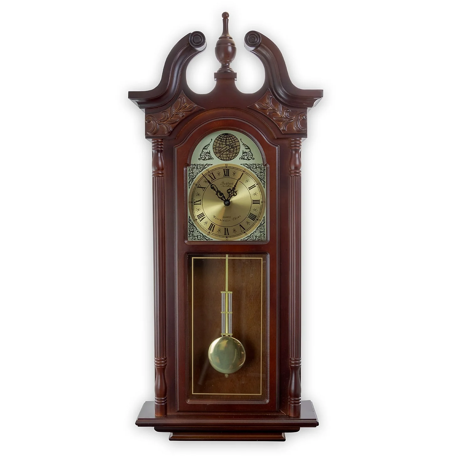 Bedford Clock Collection Wall Clock Wood (93697093M)