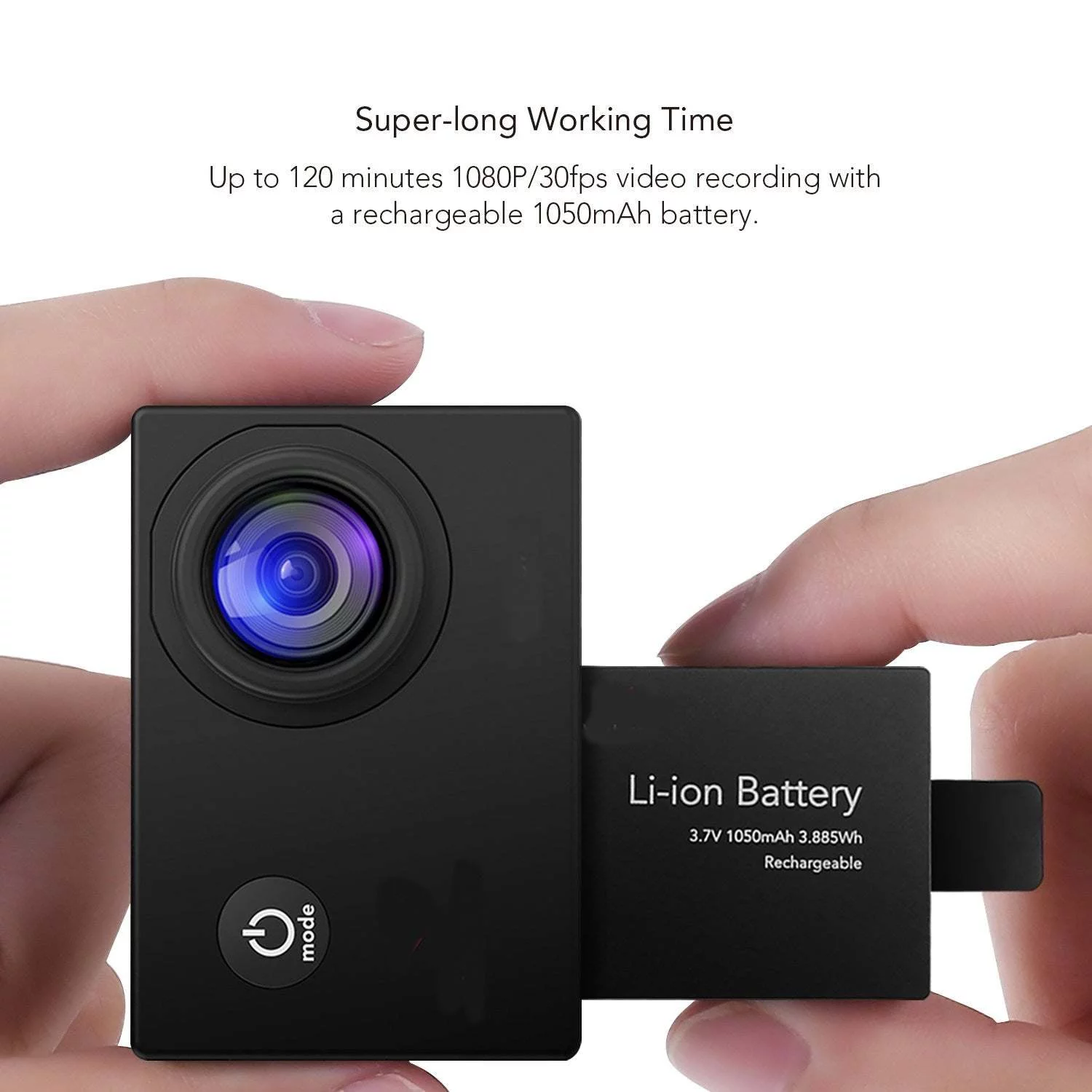 4K Waterproof Action Camera with WiFi and RF Remote - Capture Adventures in Stunning 4K Quality