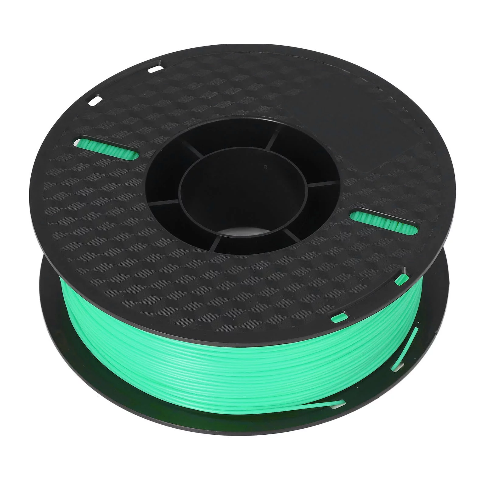 Risegun 1.75mm PLa Filament 3D Printer Filament PLa 1KG Spool 3D Printing Filament 3D Printer Filament Printing Consumables Dimensional Accuracy ±0.02mm(Green)