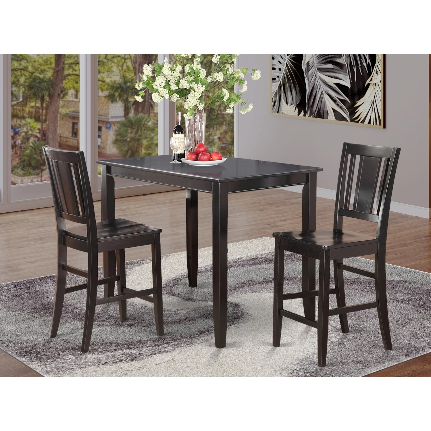 HomeStock Medieval Majesty Height Table Set-HomeStock Height Table And HomeStock Height Chairs