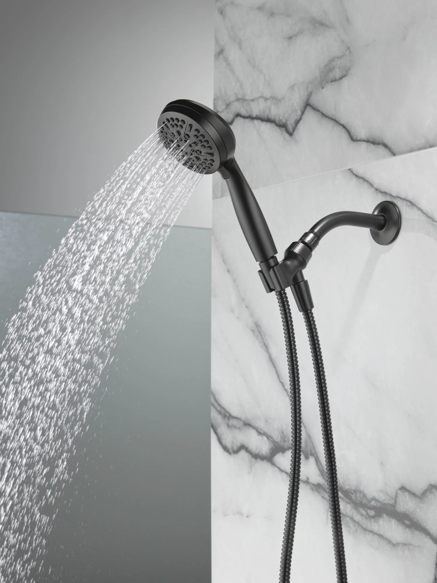 Delta 75511 Universal Showering Components 1.75 GPM Multi Function Hand Shower - Black