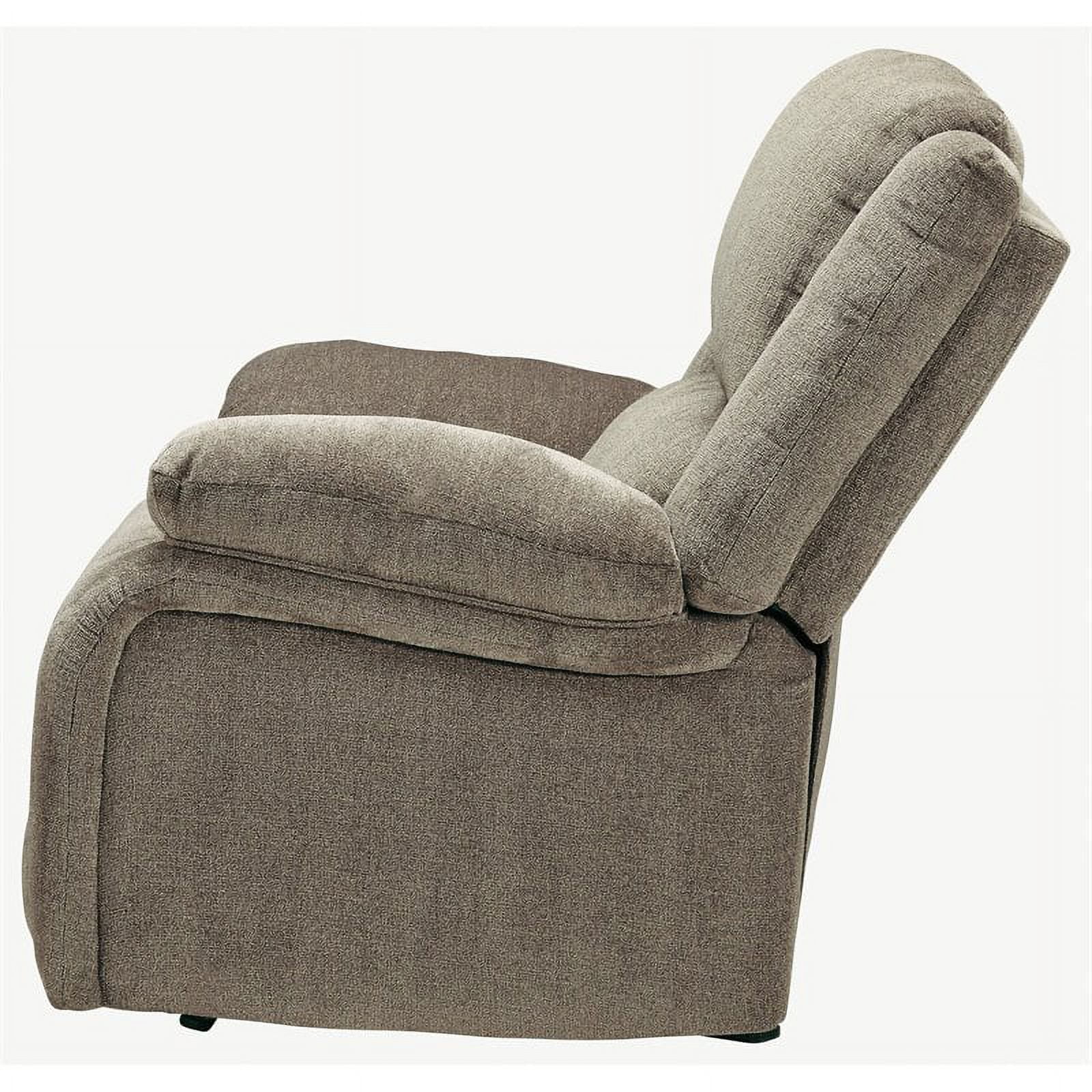 Bowery Hill Power Rocker Recliner in Pewter