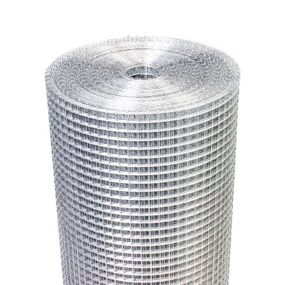 Zateety 36inx100ft 1/4 in 23 Gauge Hardware Cloth Welded Cage Wire Chicken Fence mesh Rolls Square Chicken Wire Netting Raised Garden Rabbit Fence Snake Fencing Rodent Animals