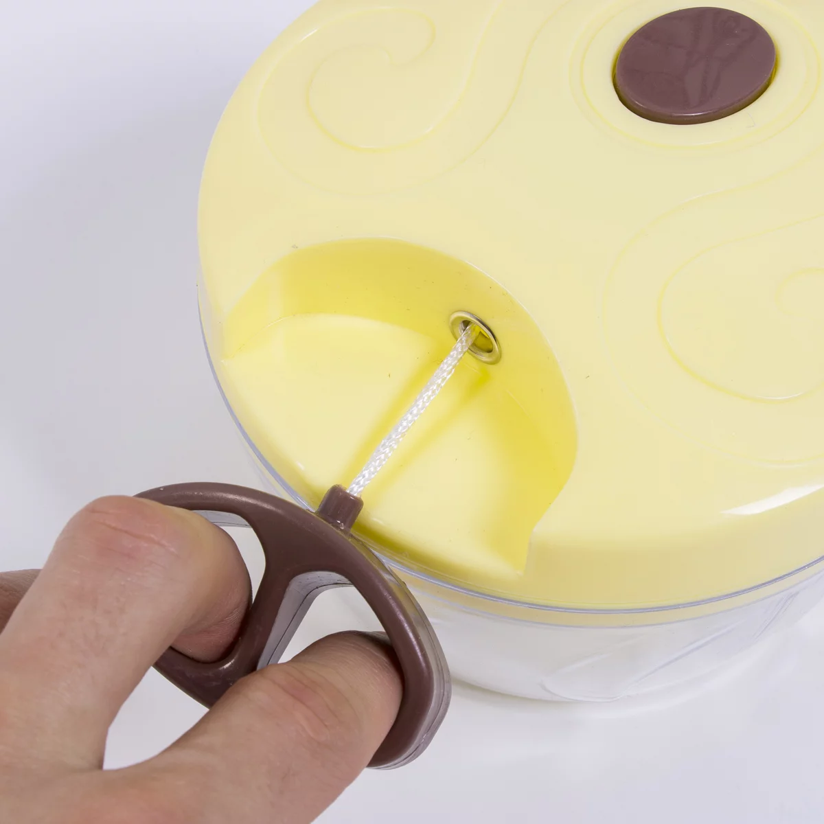 COUTEXYI Multi-function Hand Held Vegetable Shredder Slicer Cutter Powerful Manual Pulling Food Chopper