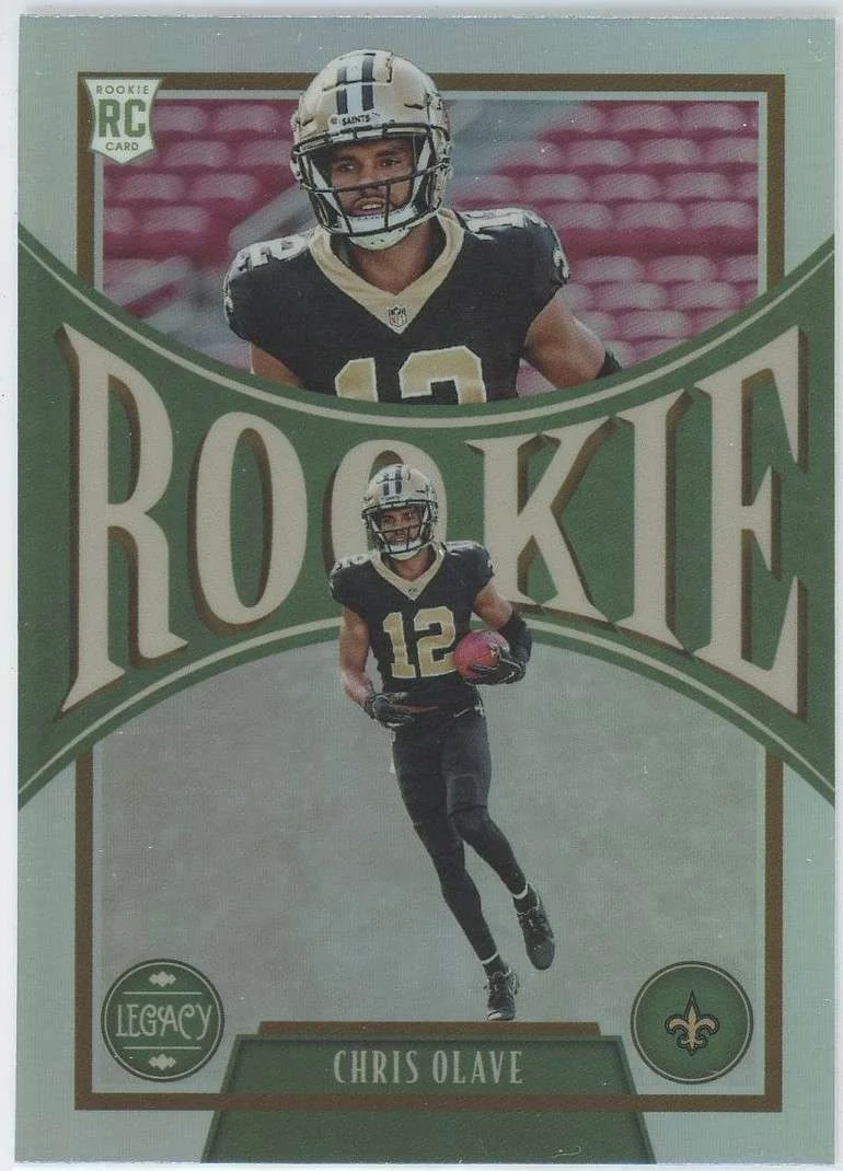 NFL 2022 Panini Chronicles Legacy Silver Holo Chris Olave #206 (Rookie)