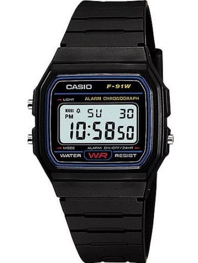 Men's Classic Digital Watch, Black