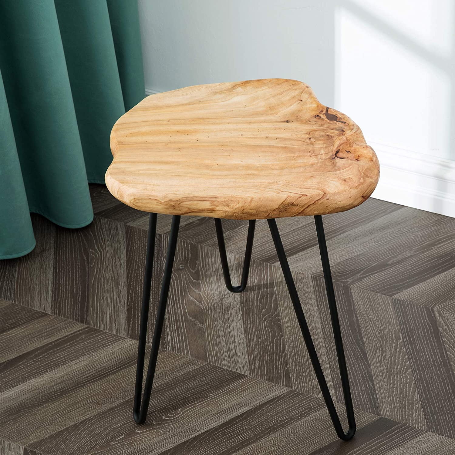Cedar Roots Naturally Shaped Small Stool Side Table 12
