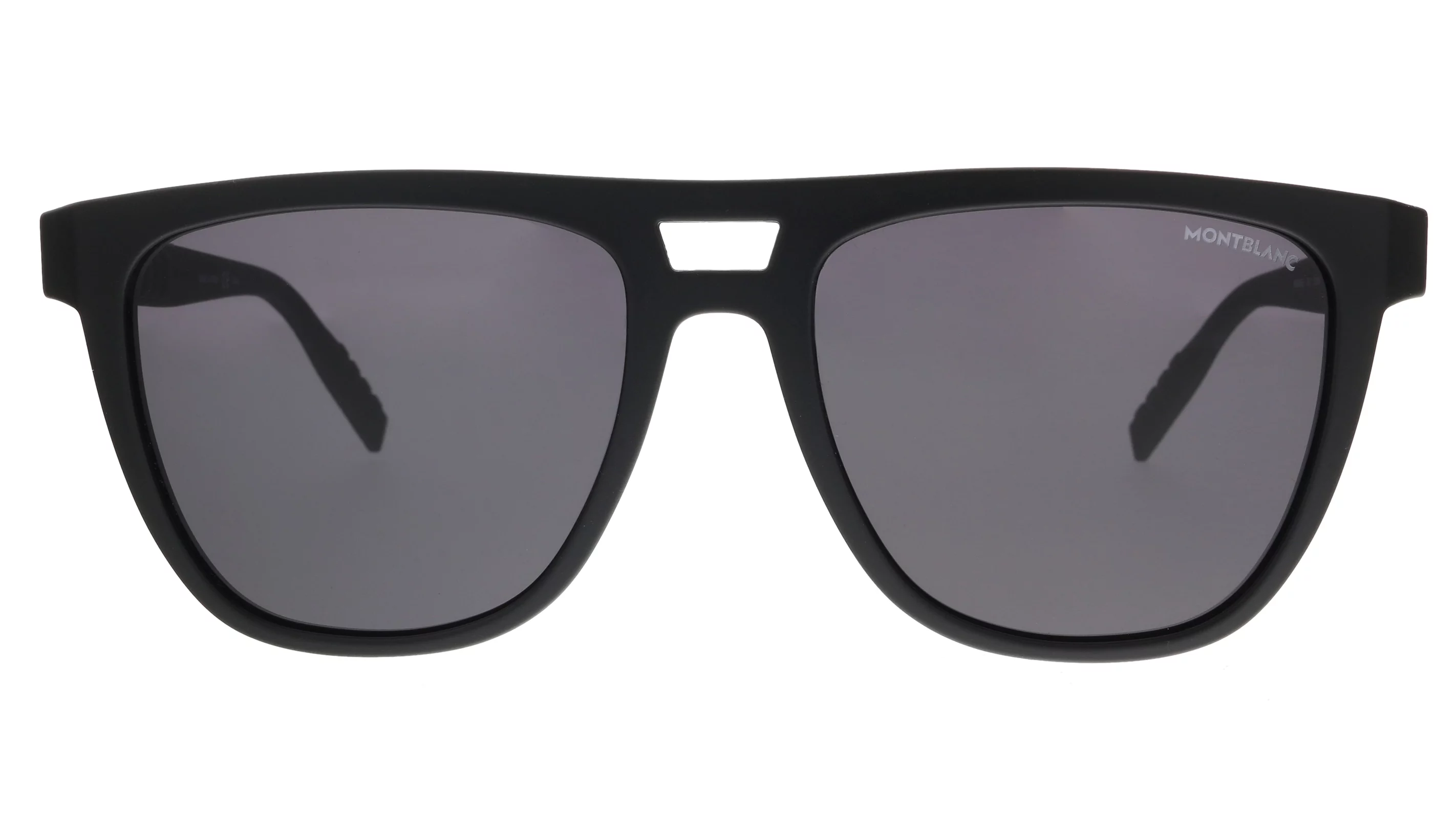 Montblanc Men's Black Square Sunglasses MB0063S00155