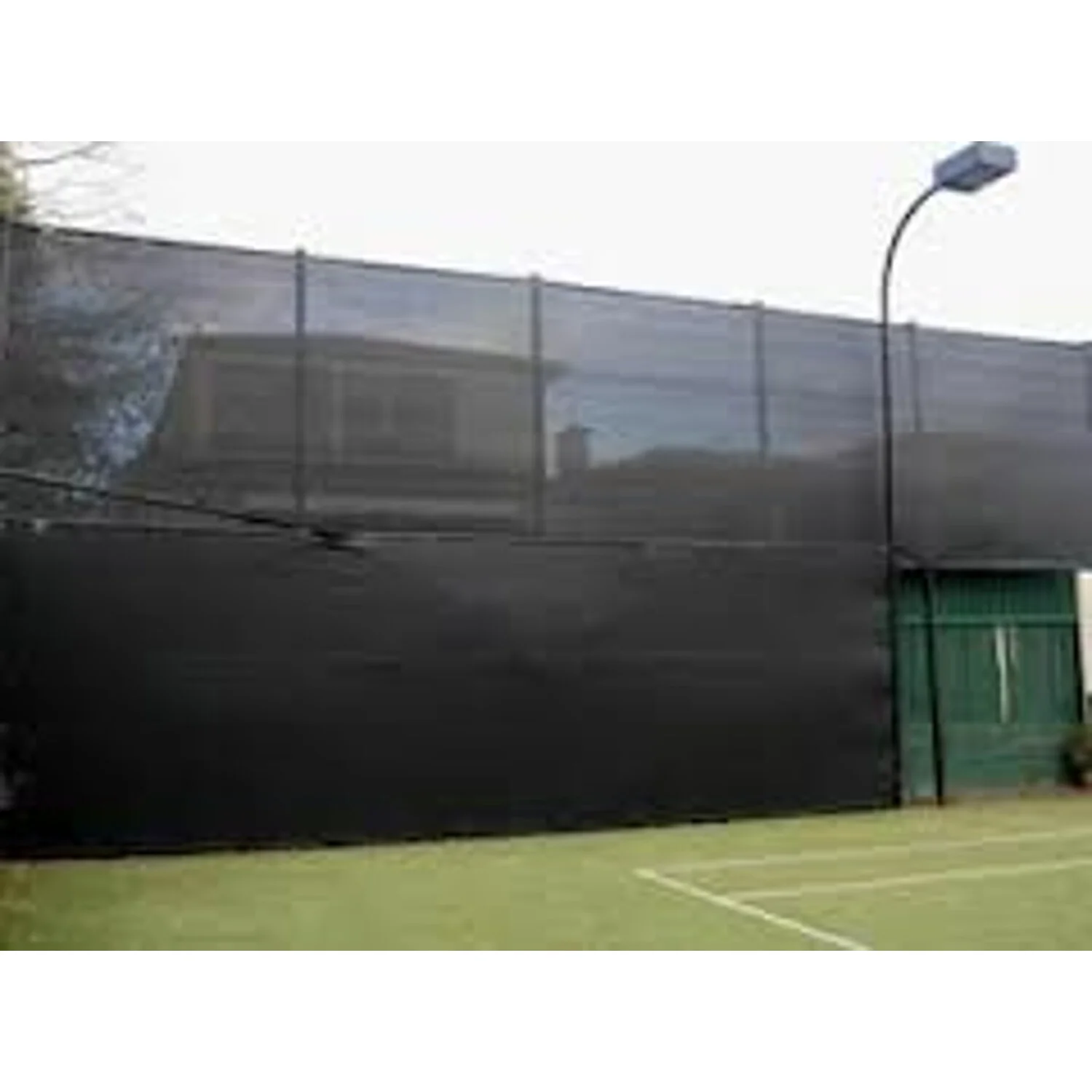 Riverstone Industries PF-615-Black 5.8 x 15 ft. Knitted Privacy Cloth - Black